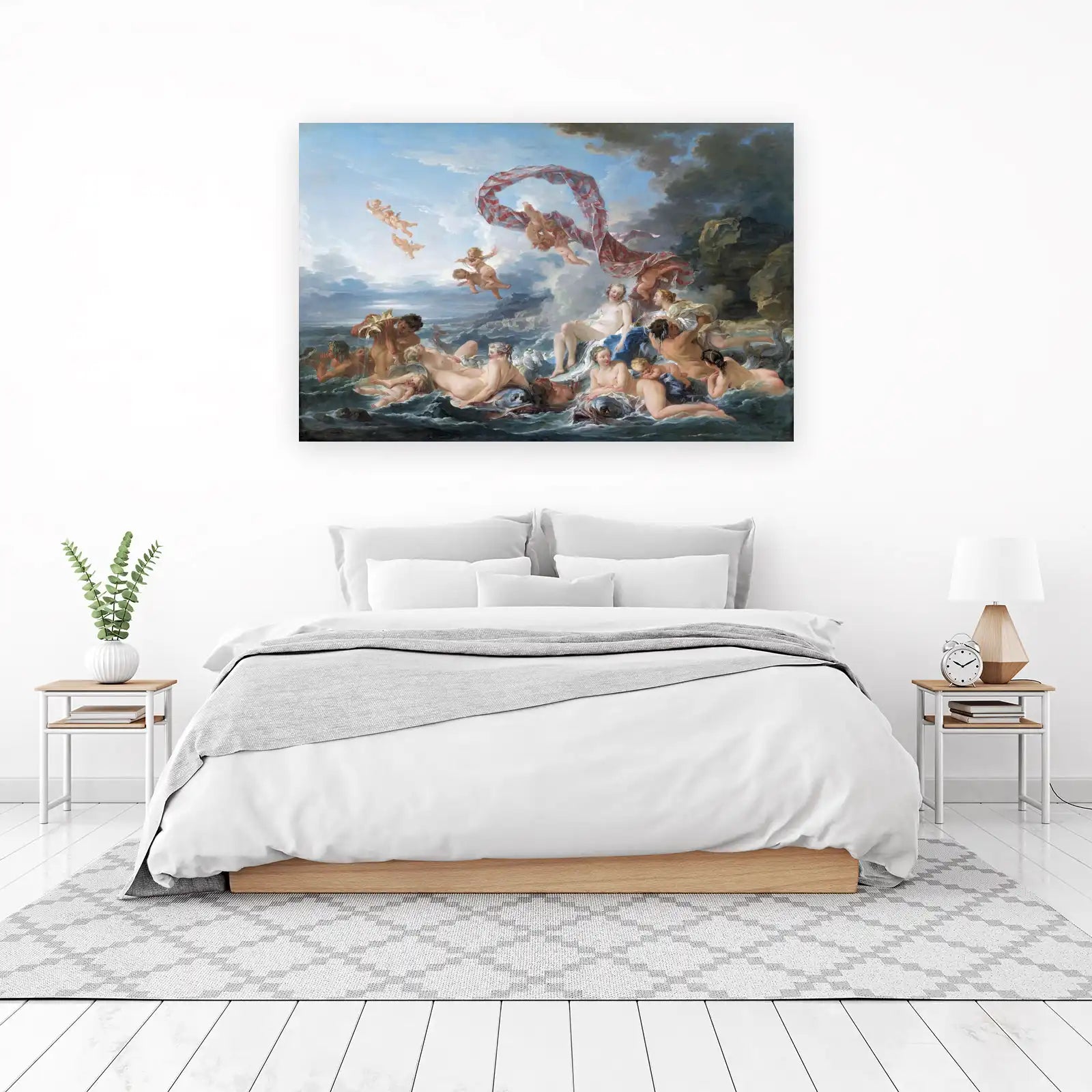 Neoclassical Triumph Cherubs & Nymphs Wall Art