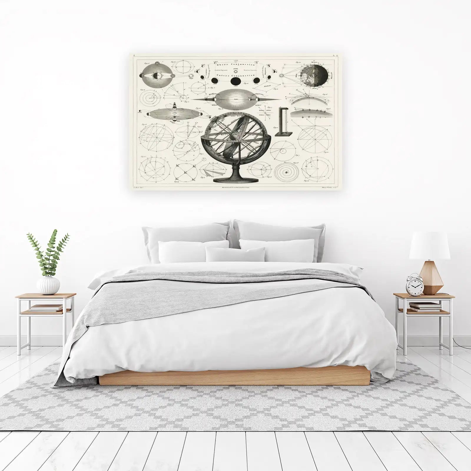 Vintage Astronomy Chart Wall Art