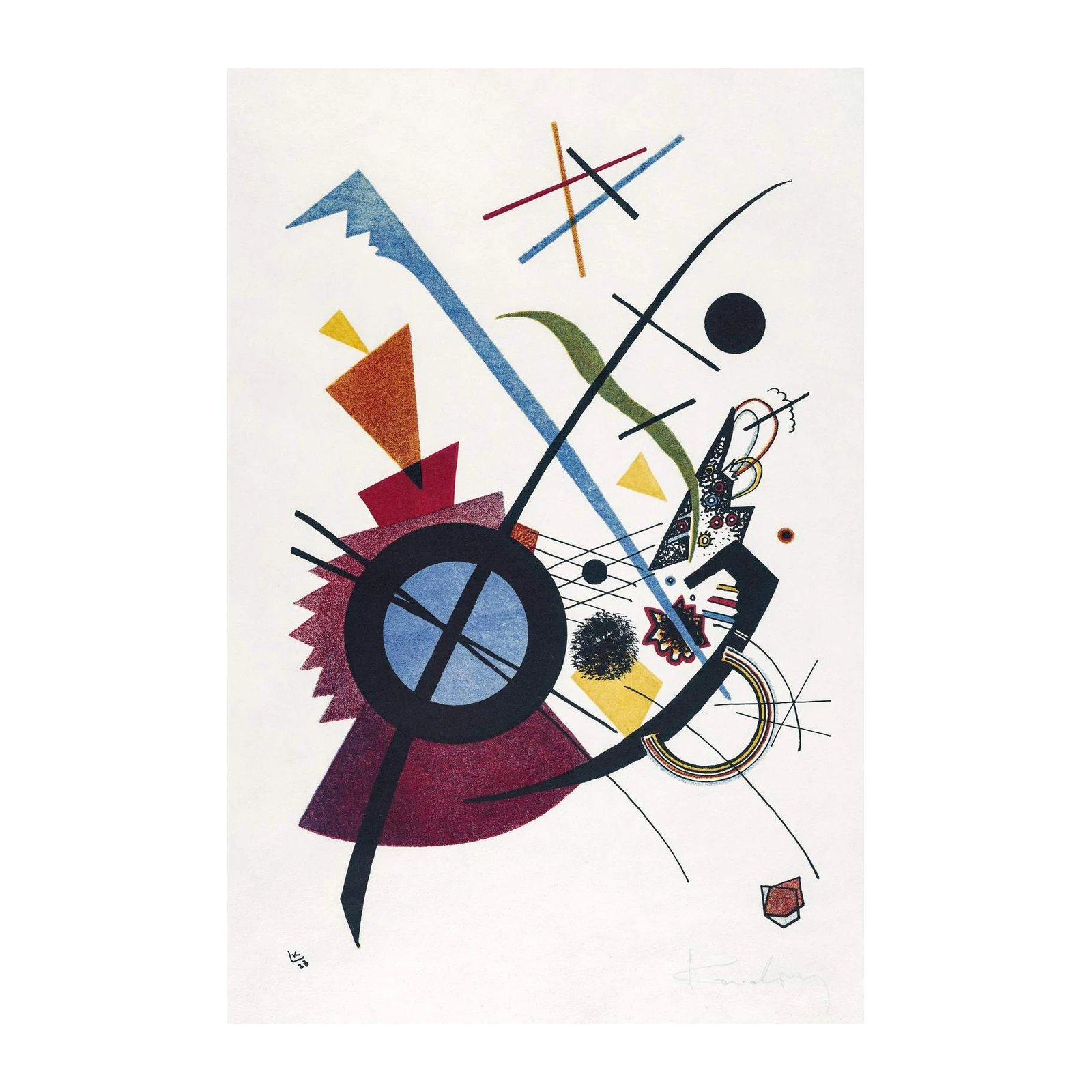 Vibrant Geometric Abstract Wall Art