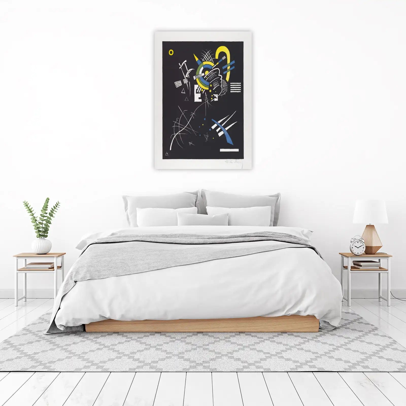 Vibrant Abstract Composition Wall Art