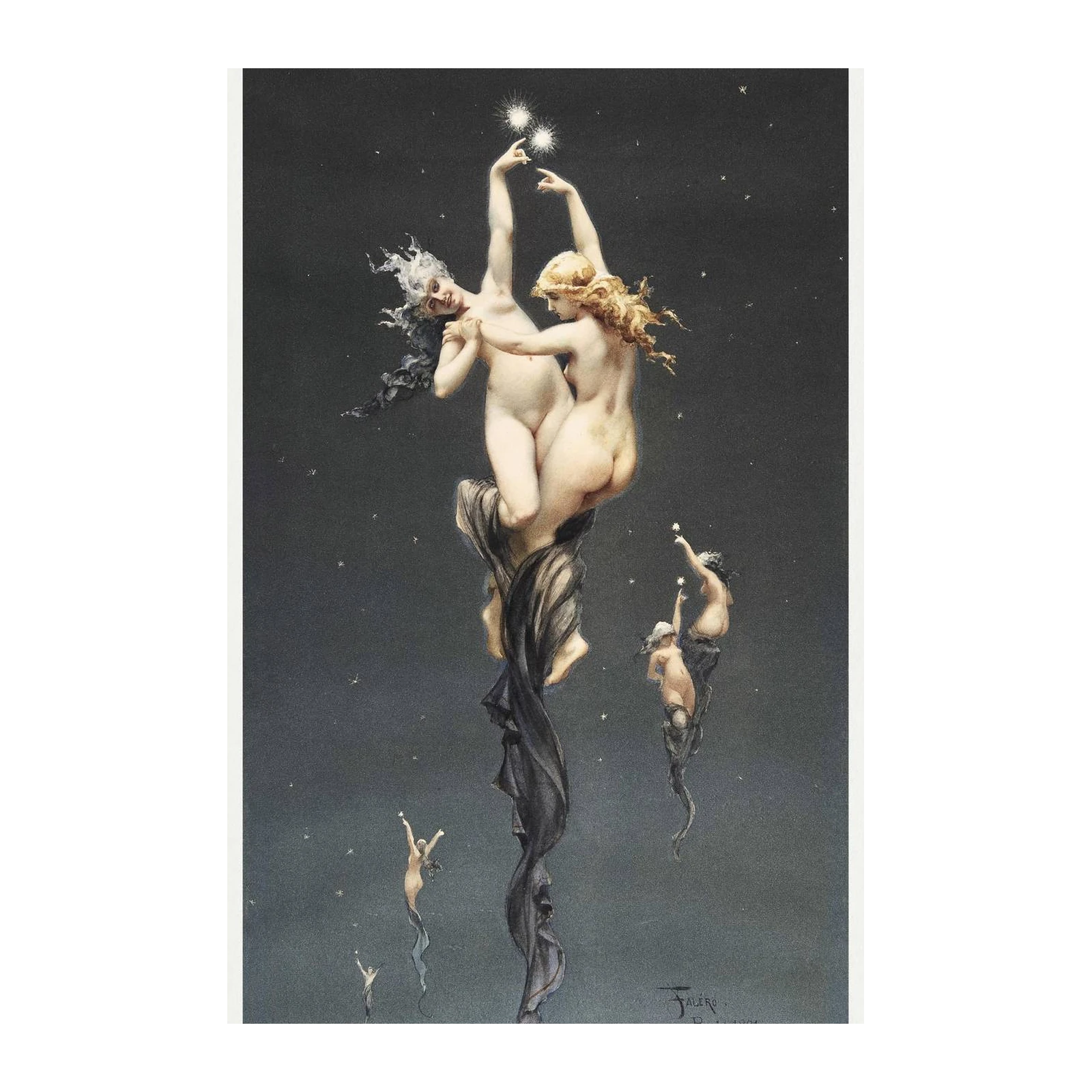 Mystical Celestial Dancers Wall Art