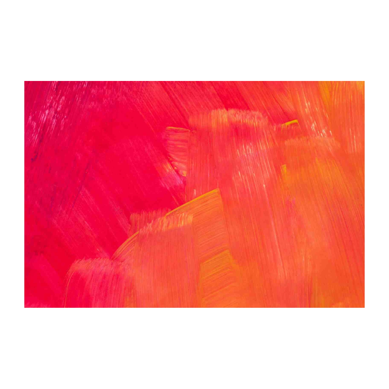Vibrant Abstract Strokes Wall Art