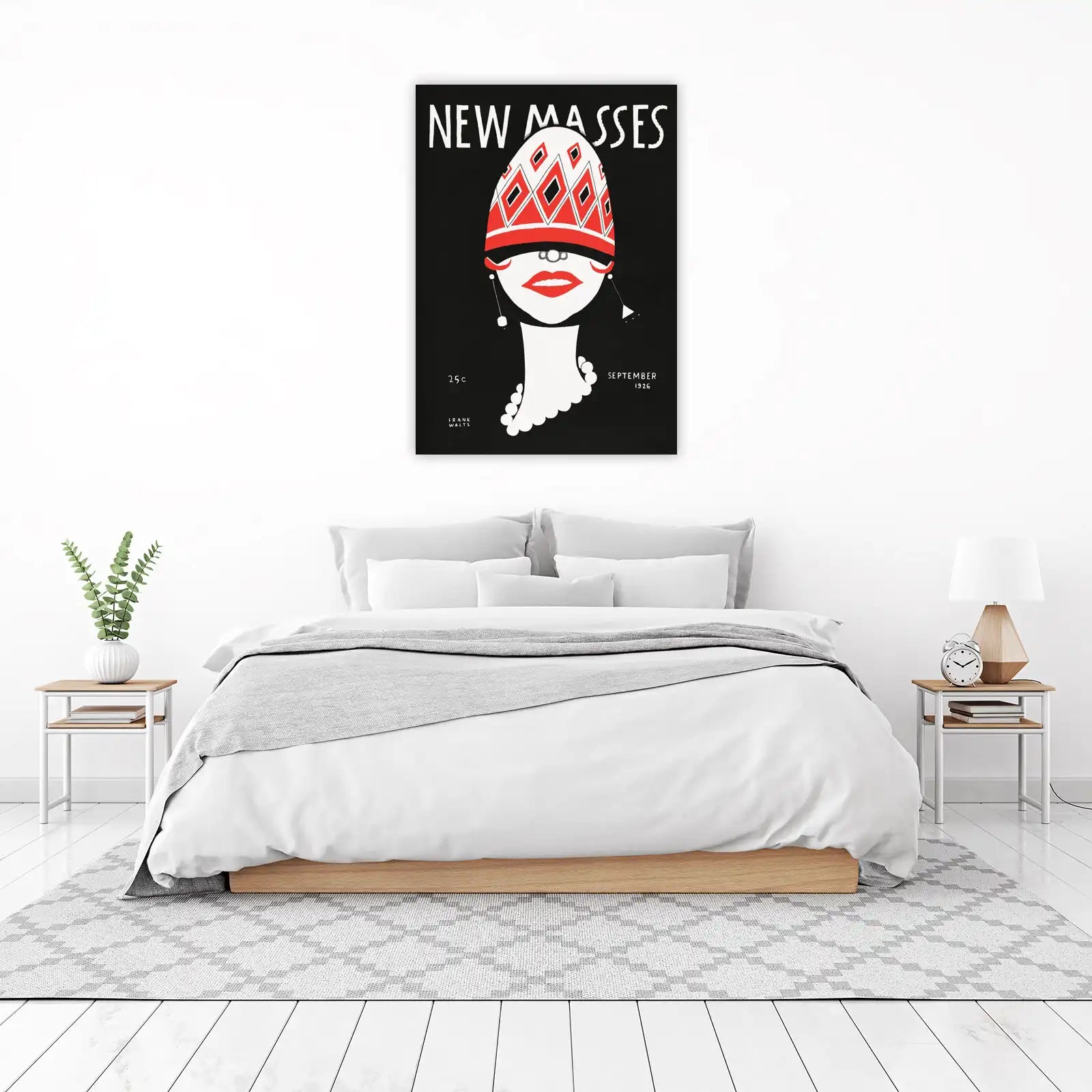 Vintage 'New Masses' Cover Art Wall Art