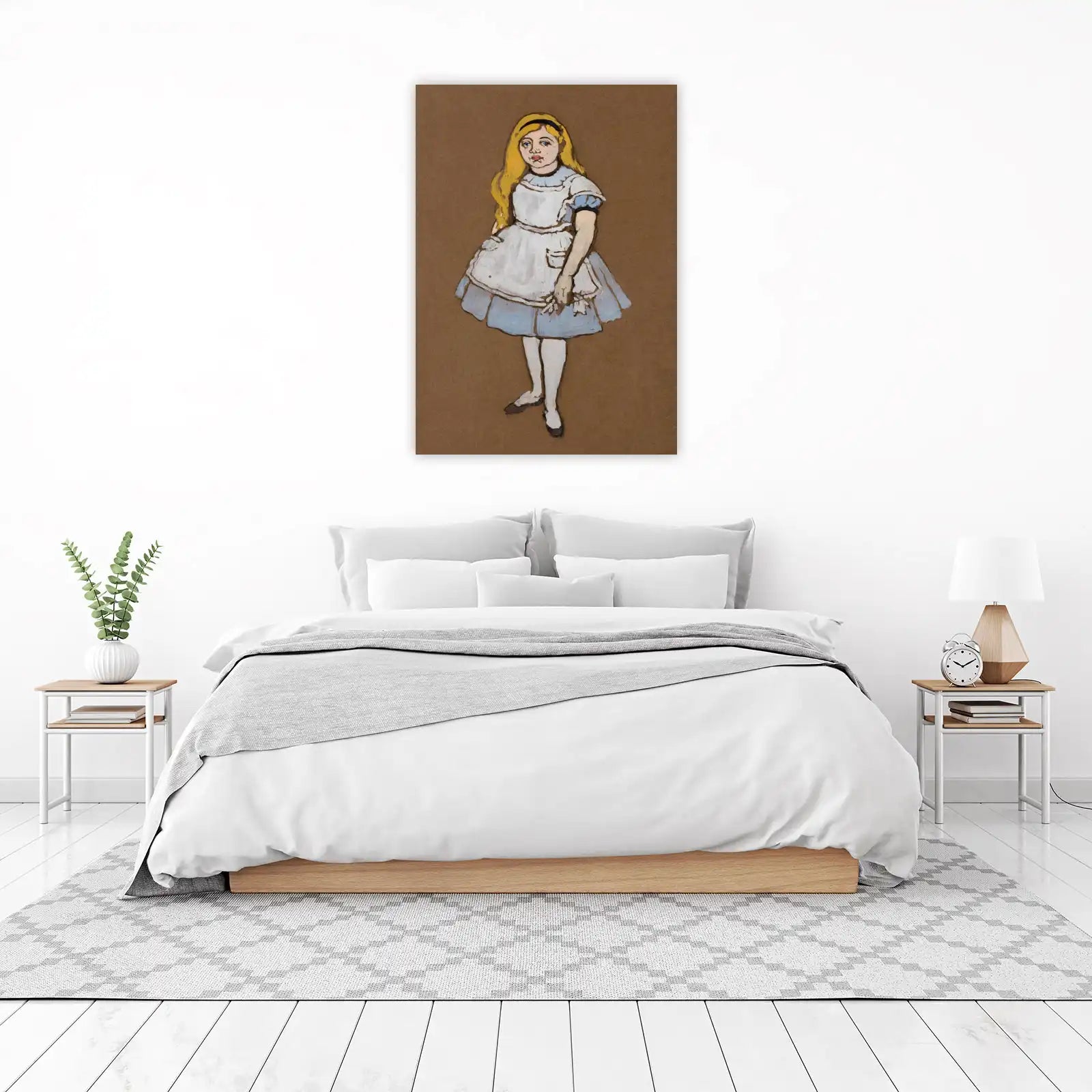Whimsical Alice in Wonderland Wall Art