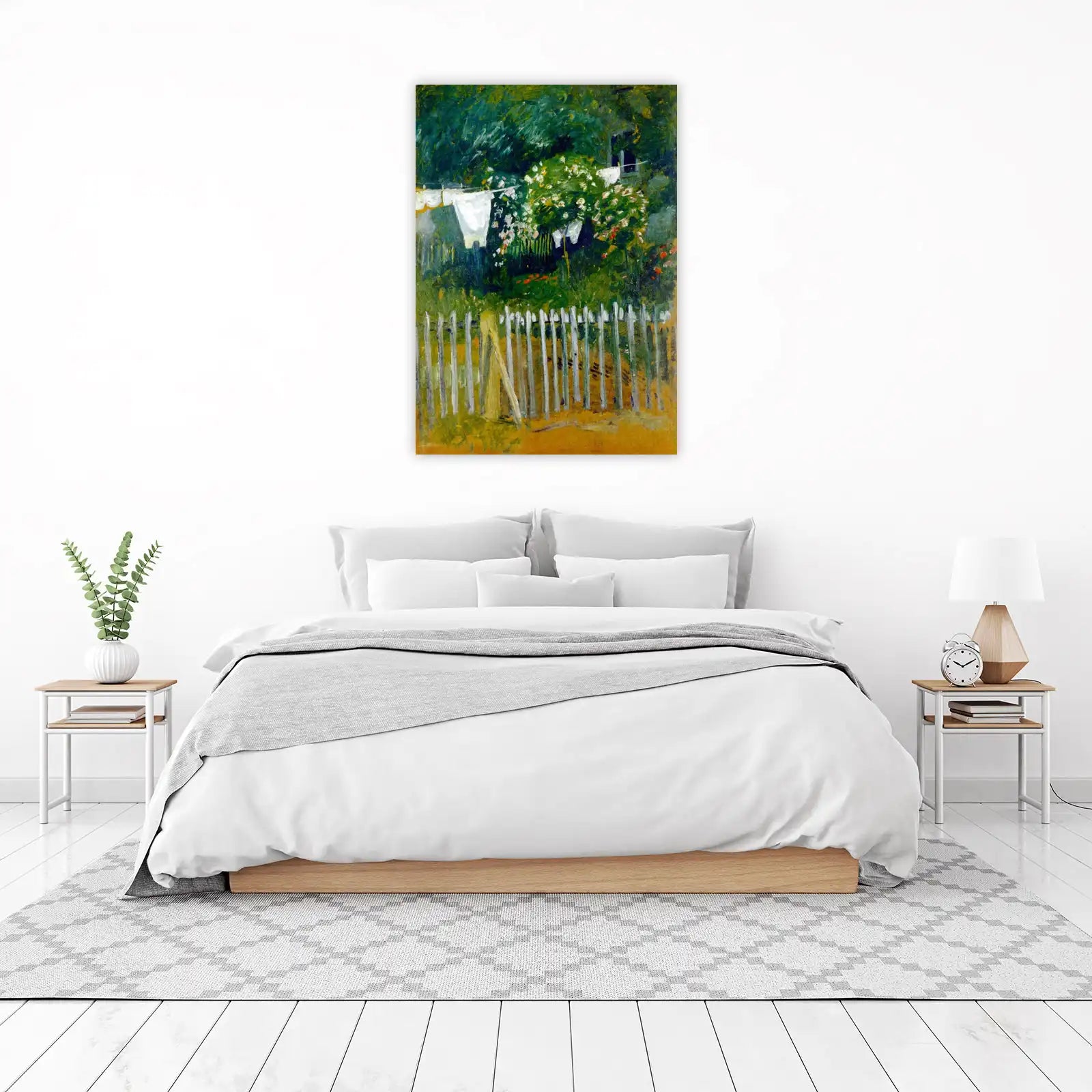 Impressionist Garden Laundry Wall Art