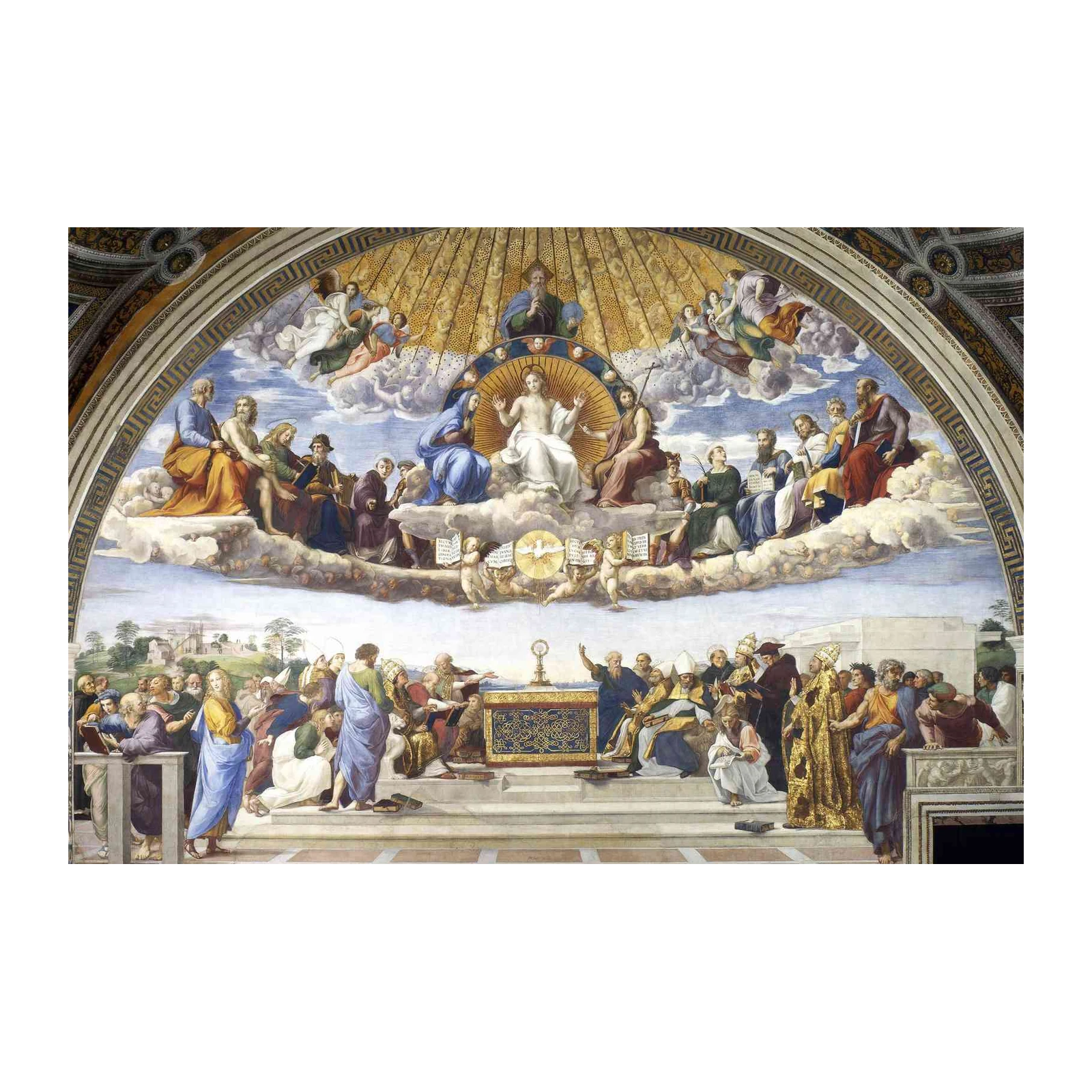The Disputation of the Holy Sacrament Wall Art