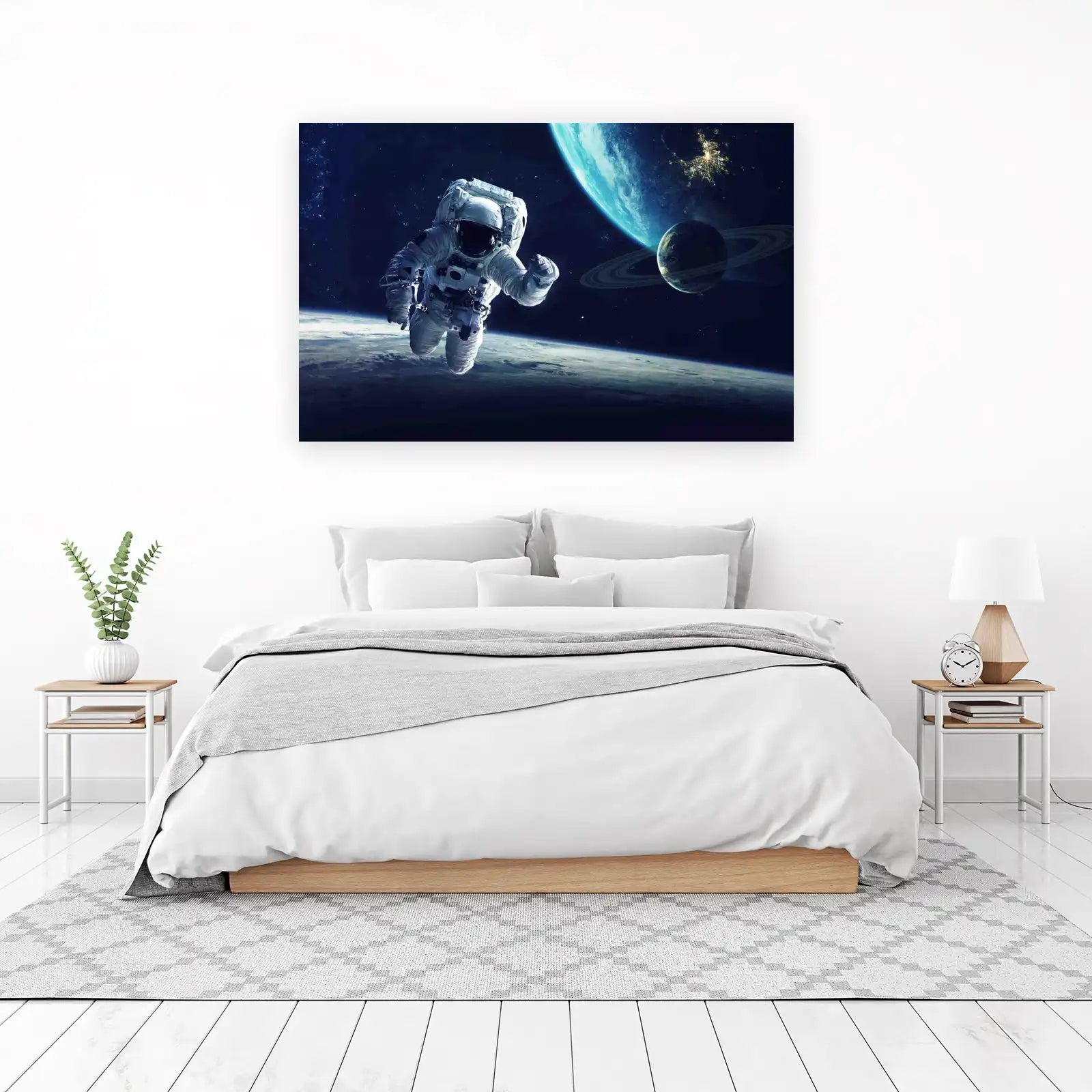 Astronaut Space Exploration Wall Art