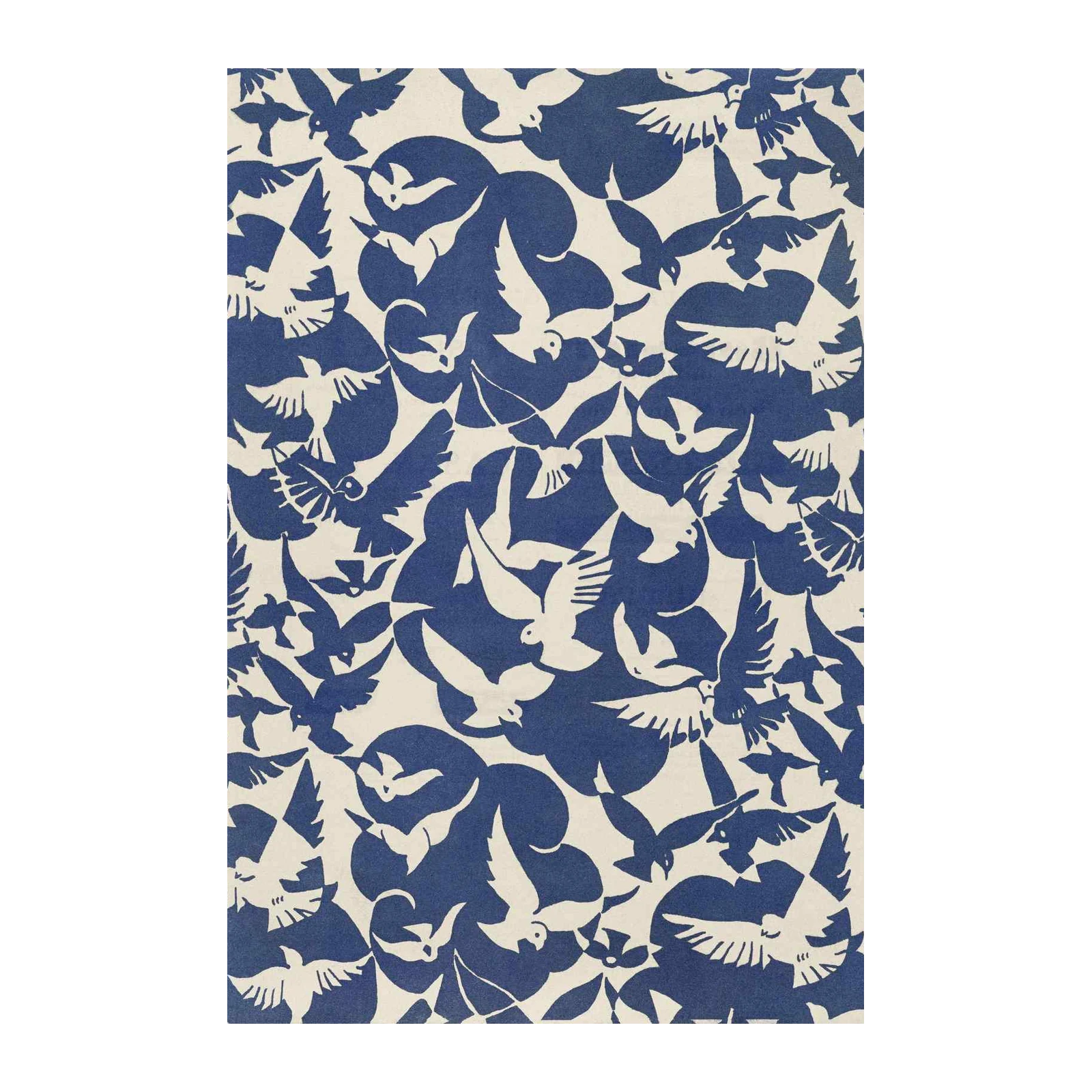 Serene Sky Birds Wall Art