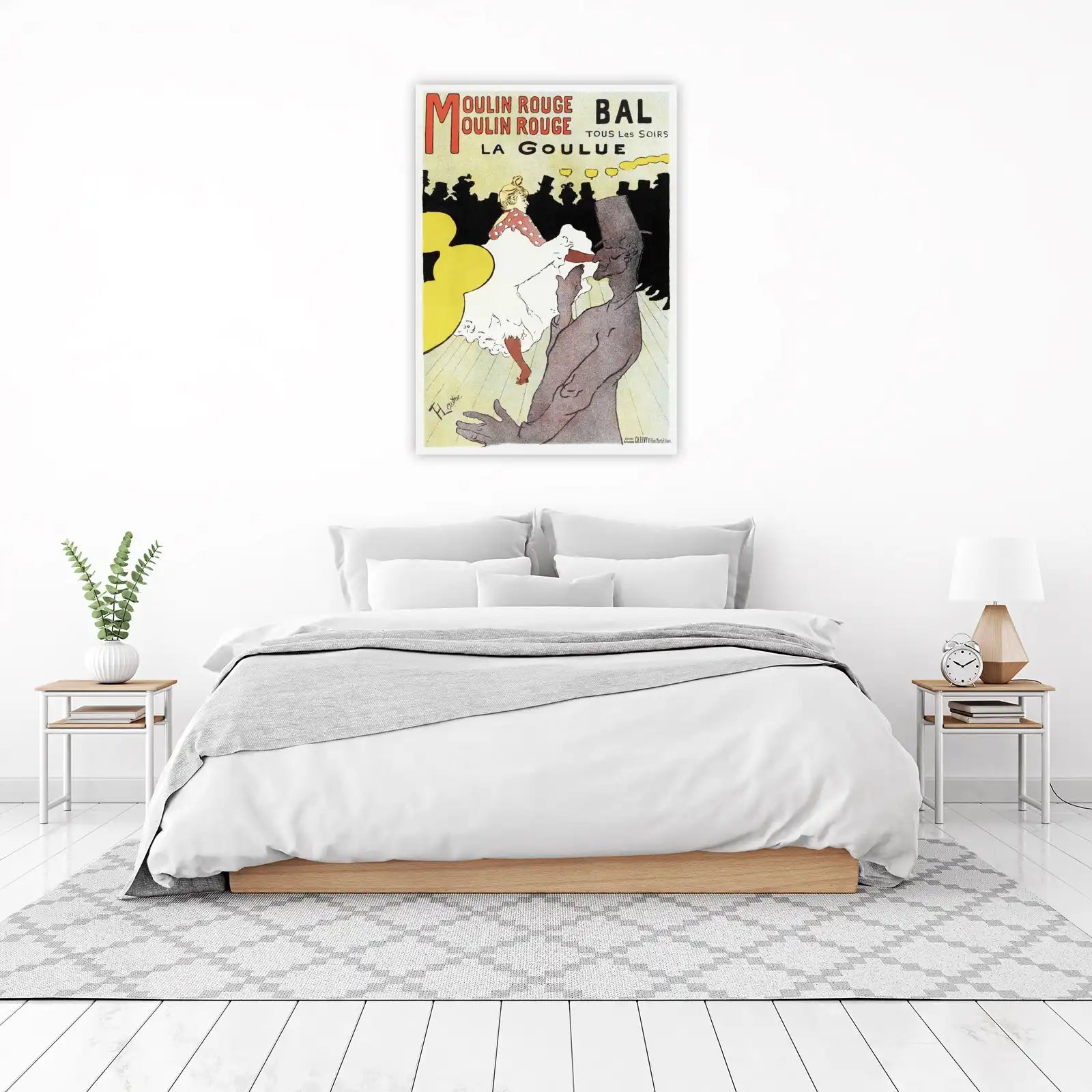 Moulin Rouge La Goulue Vintage Poster Wall Art