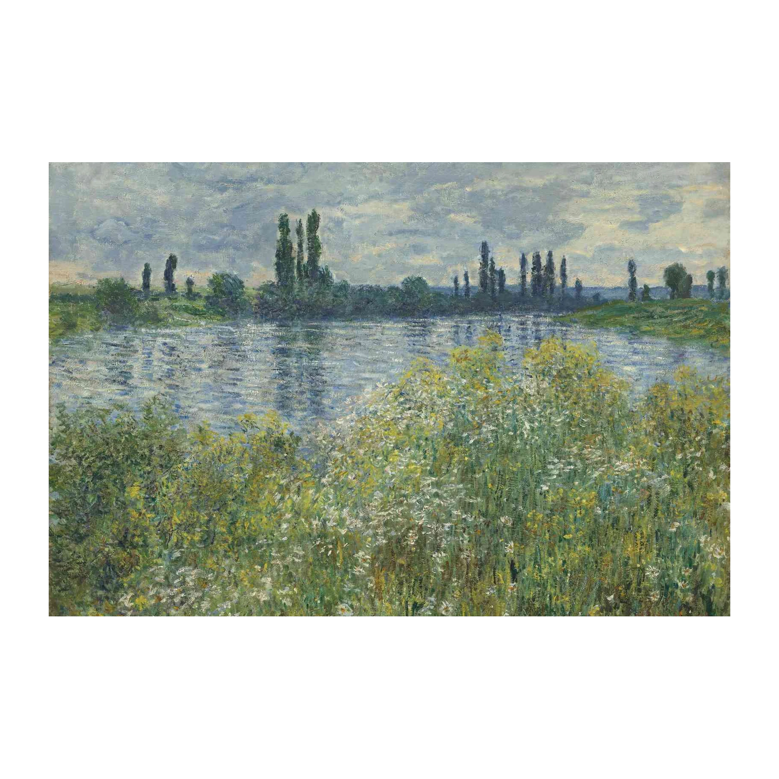 Impressionist River Landscape Wall Art Wall Art