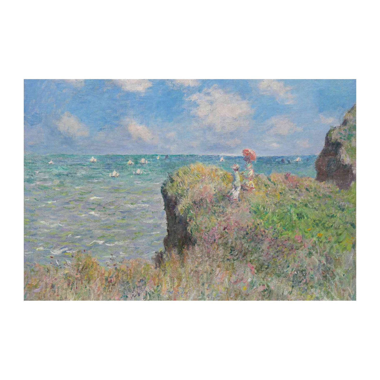 Coastal Serenity Impressionist Seascape Wall Art