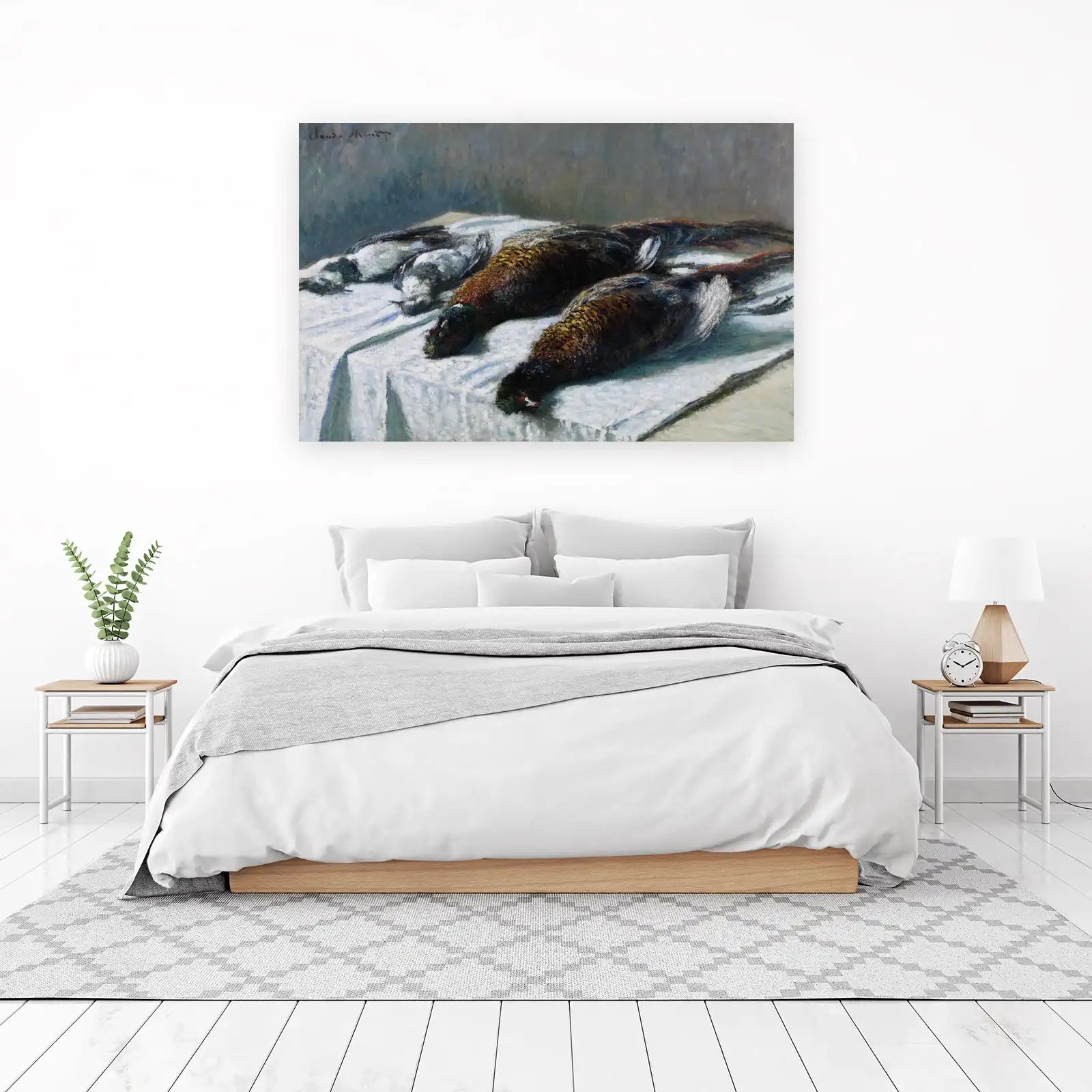 Pheasants & Ducks Still Life Impressionist Wall Art