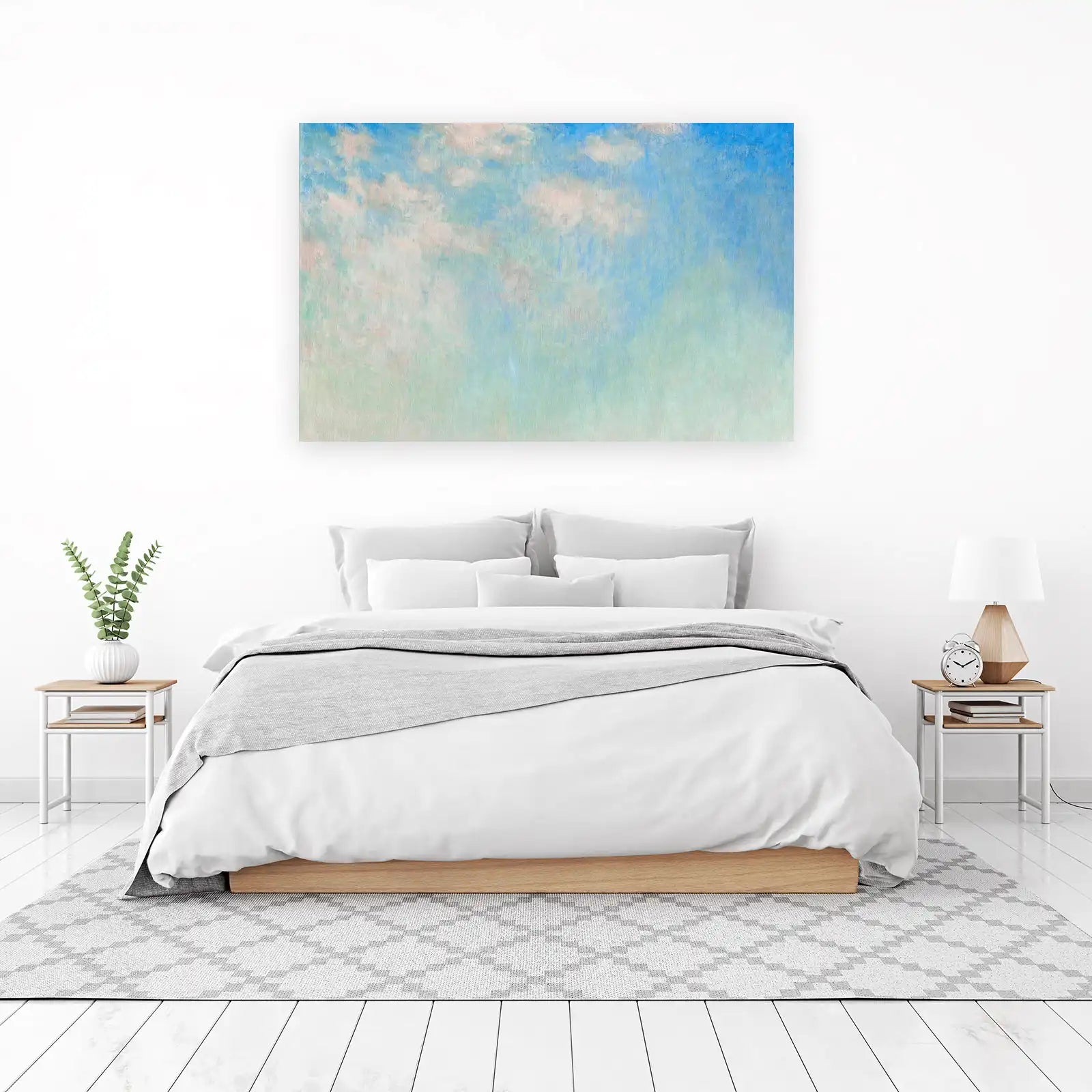 Serene Sky Abstract Wall Art