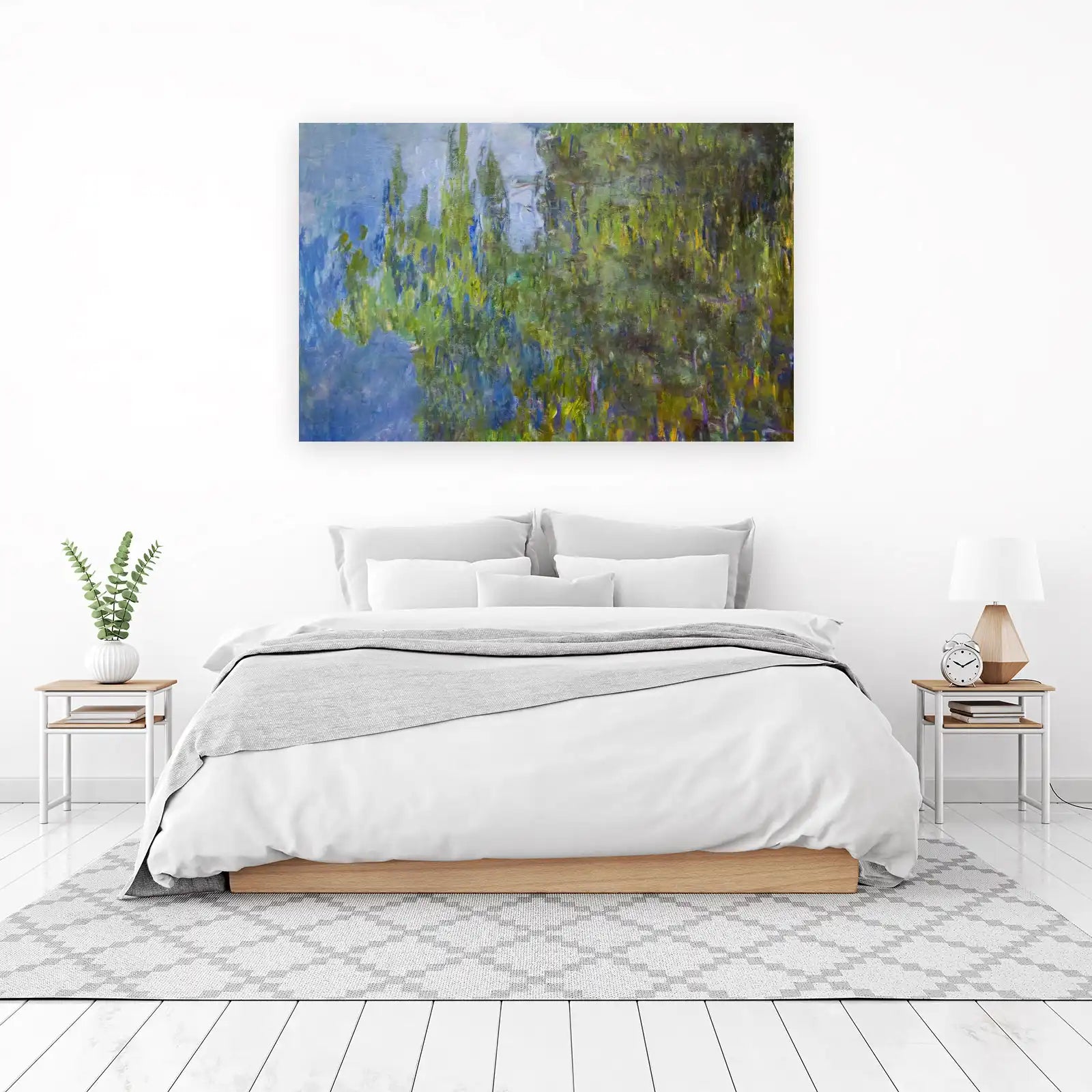 Impressionistic Garden Serenity Wall Art