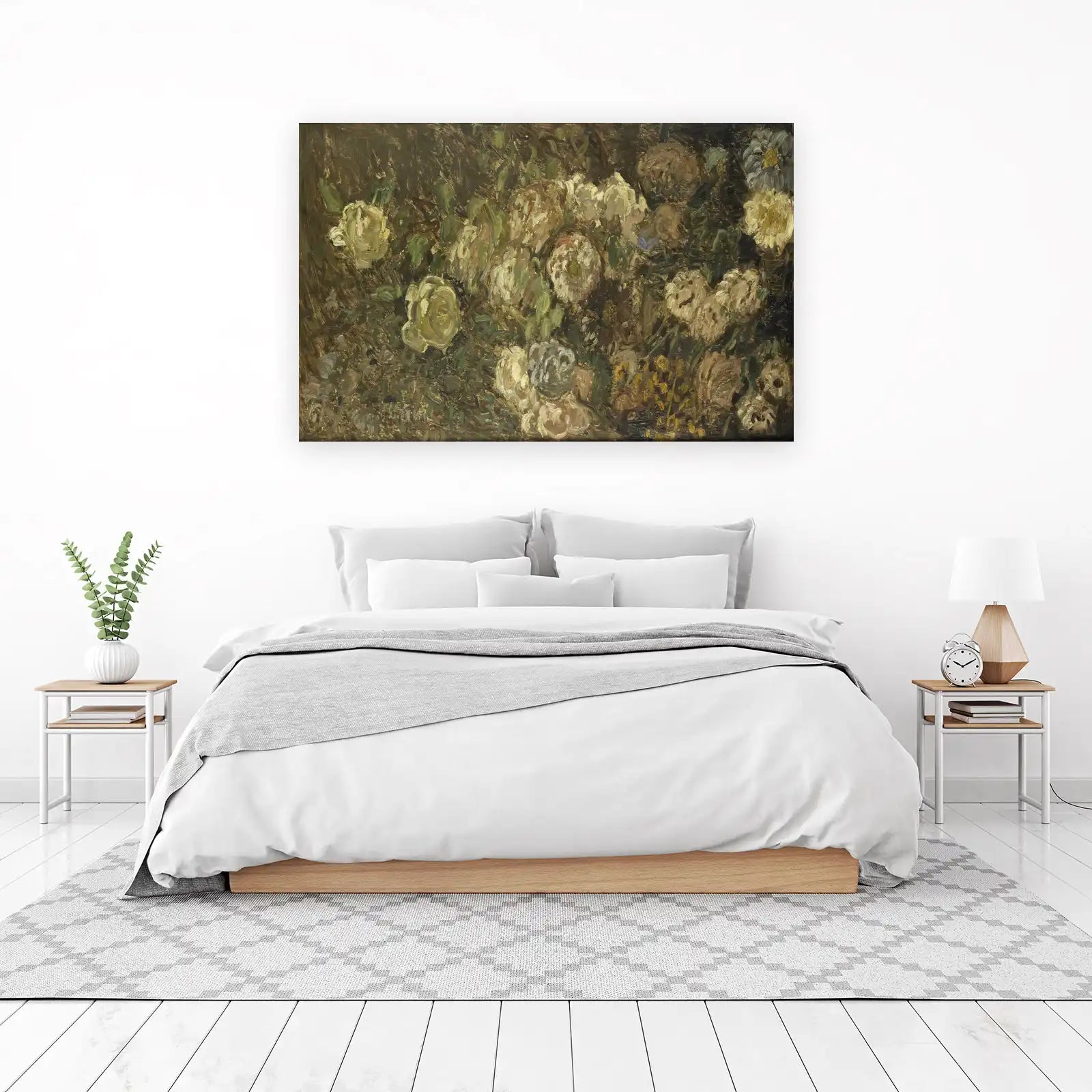 Vibrant Floral Impressionist Wall Art Wall Art
