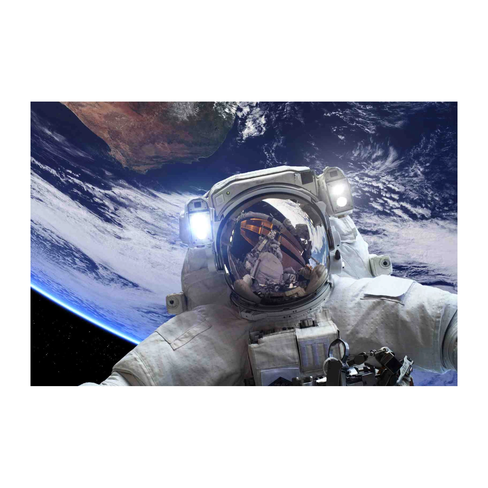 Astronaut Space Selfie Wall Art