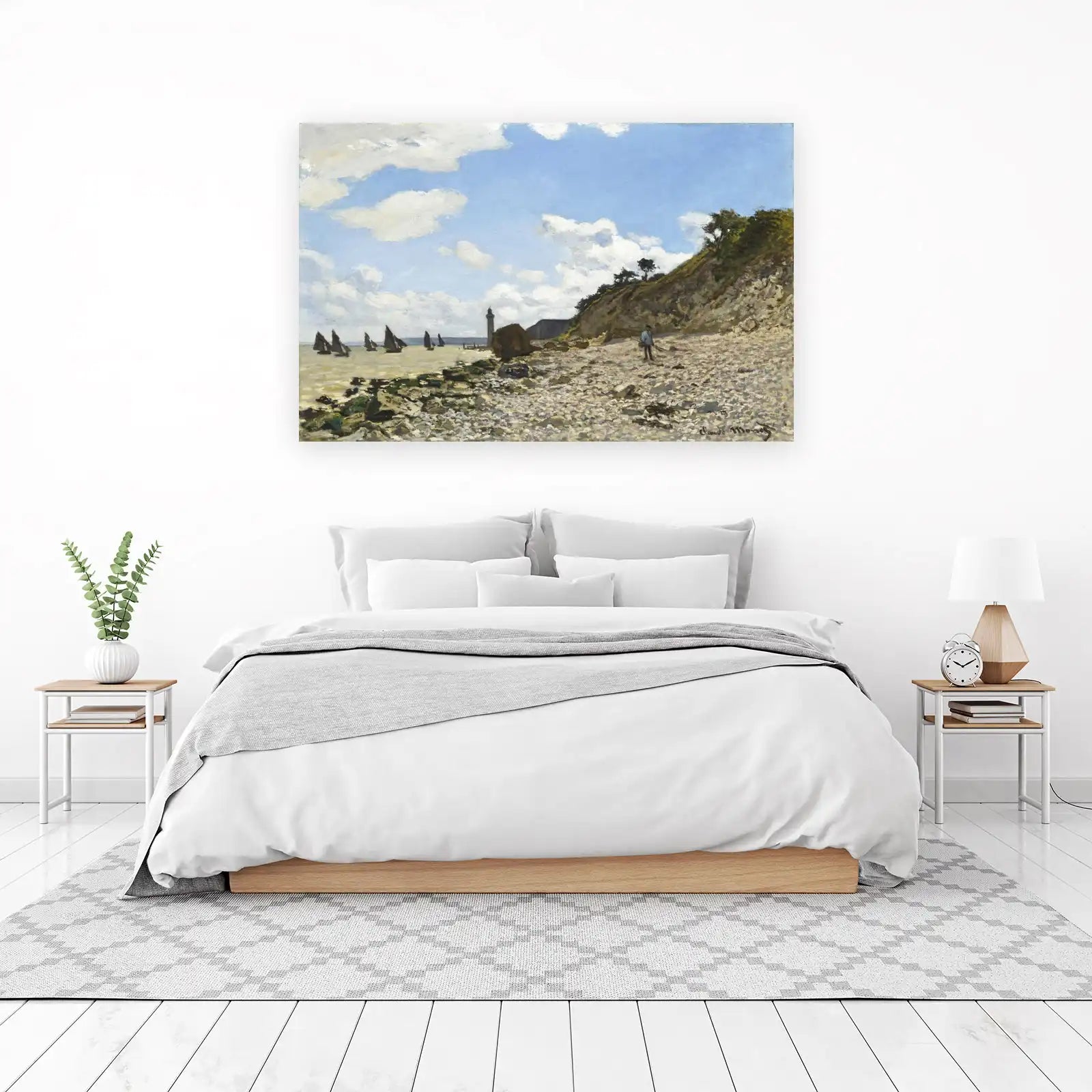 Impressionist Coastal Scene Wall Art