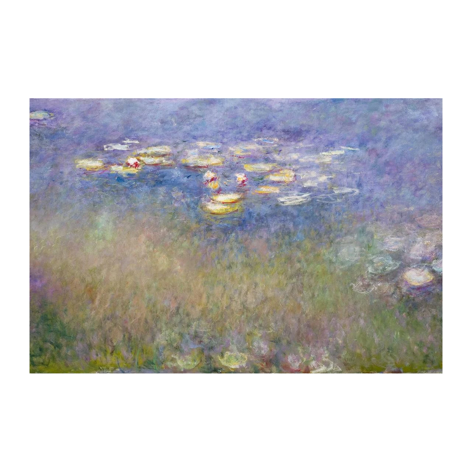 Serene Water Lilies Impressionist Wall Art