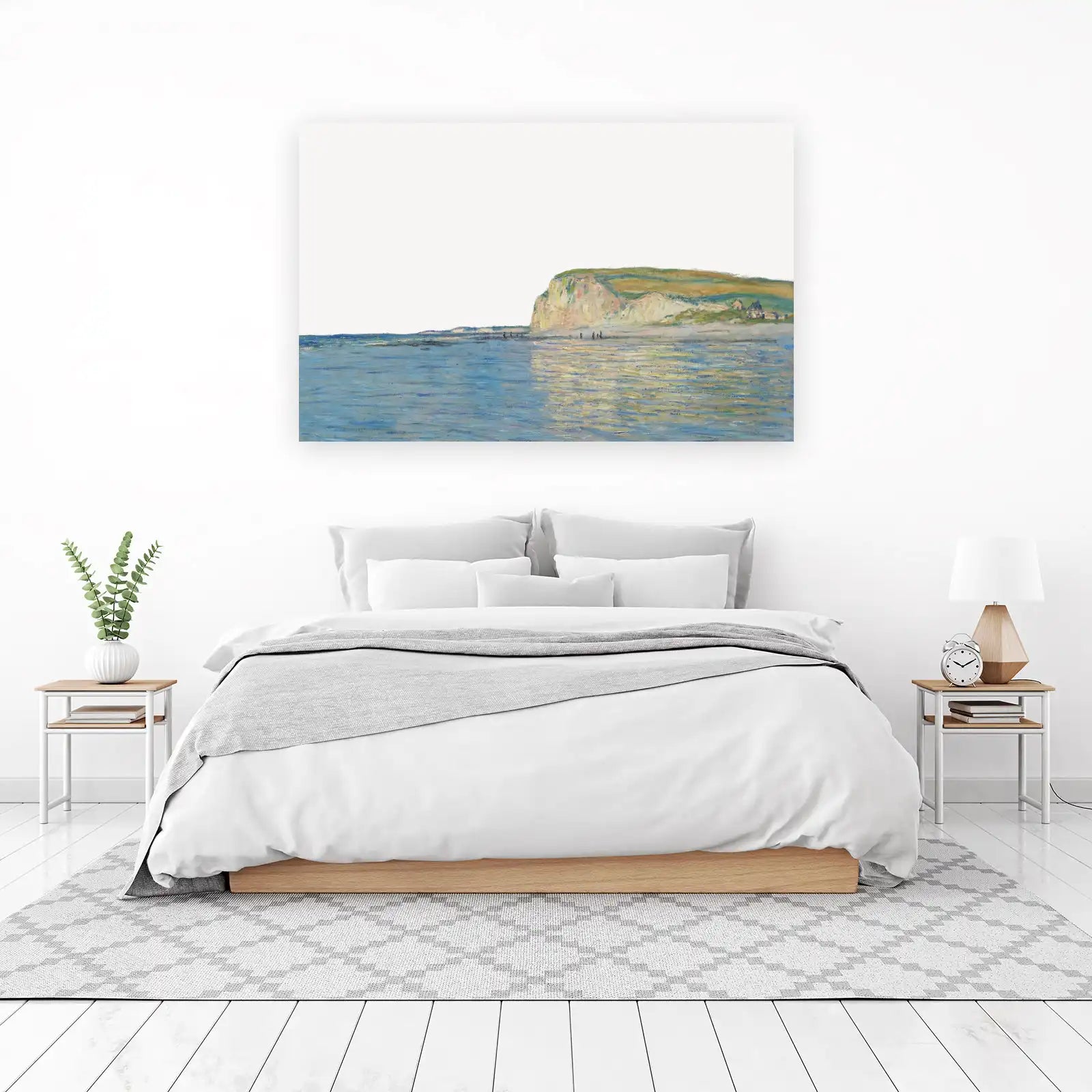 Coastal Cliff & Sea Impressionist Wall Art