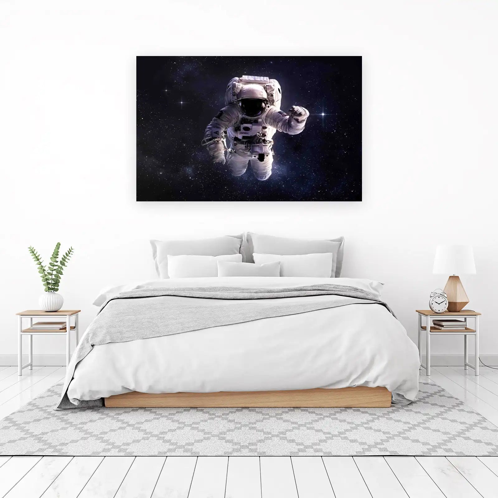 Astronaut Space Exploration Wall Art