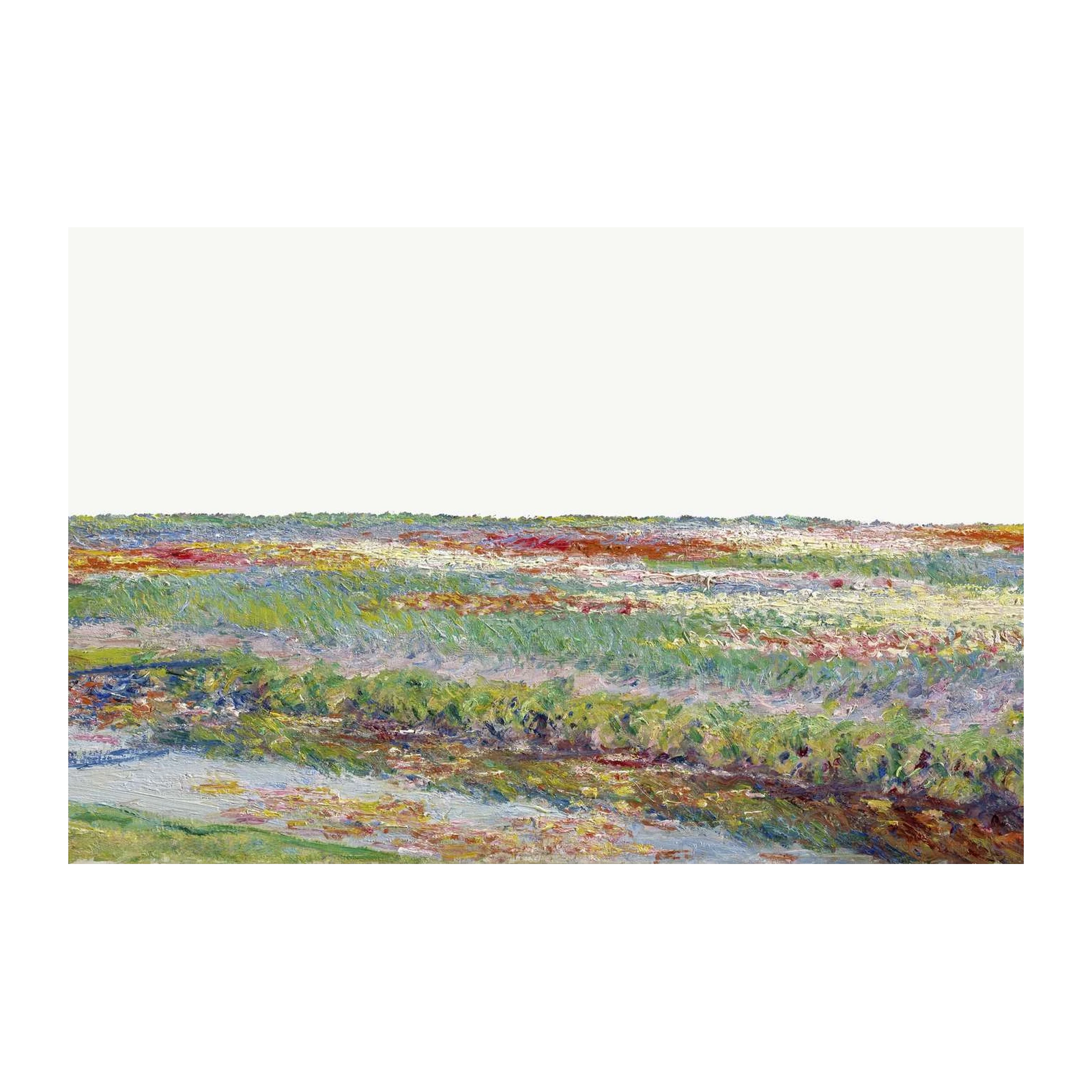 Impressionist Meadow Vibrant Floral Wall Art