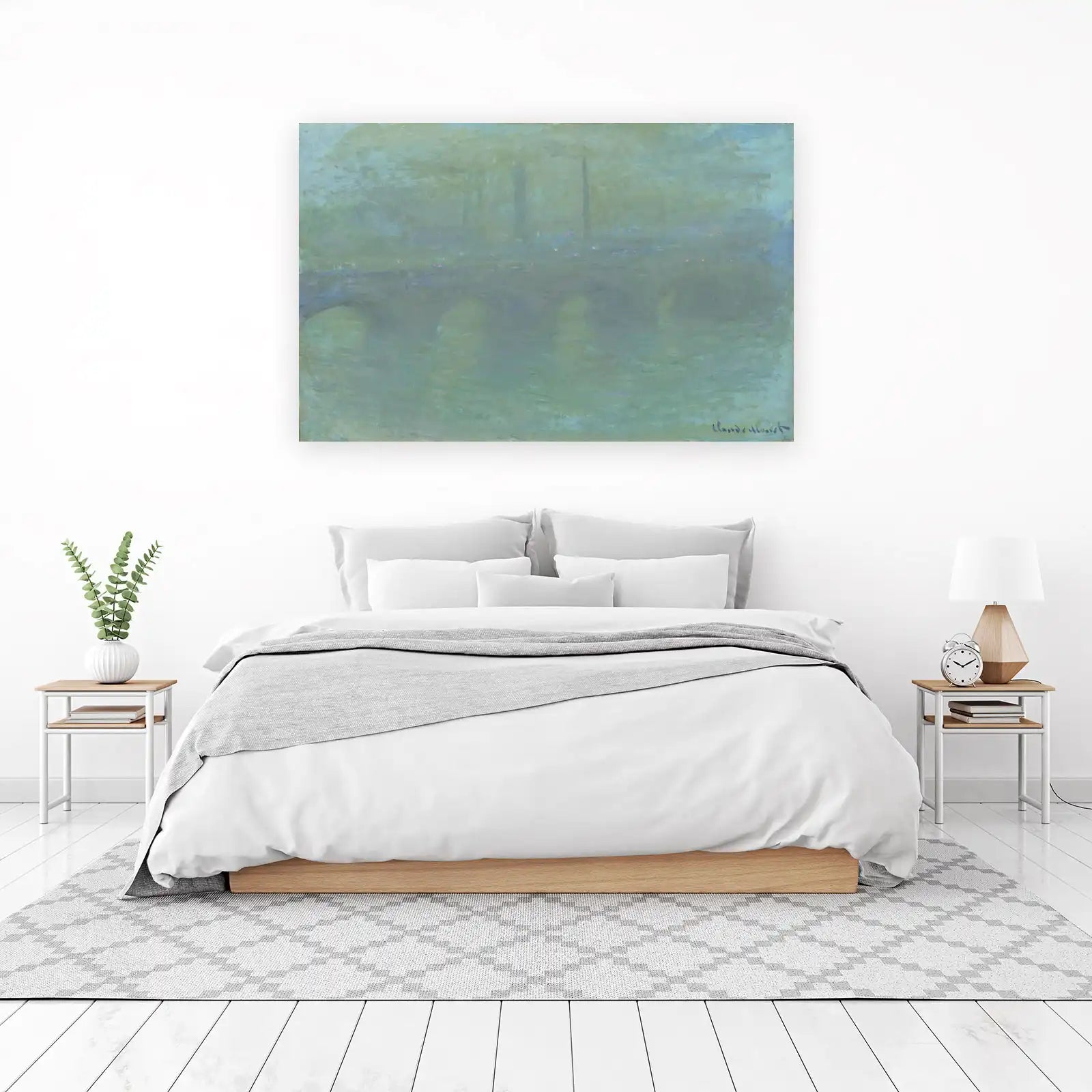 Impressionist Bridge Serenity Wall Art