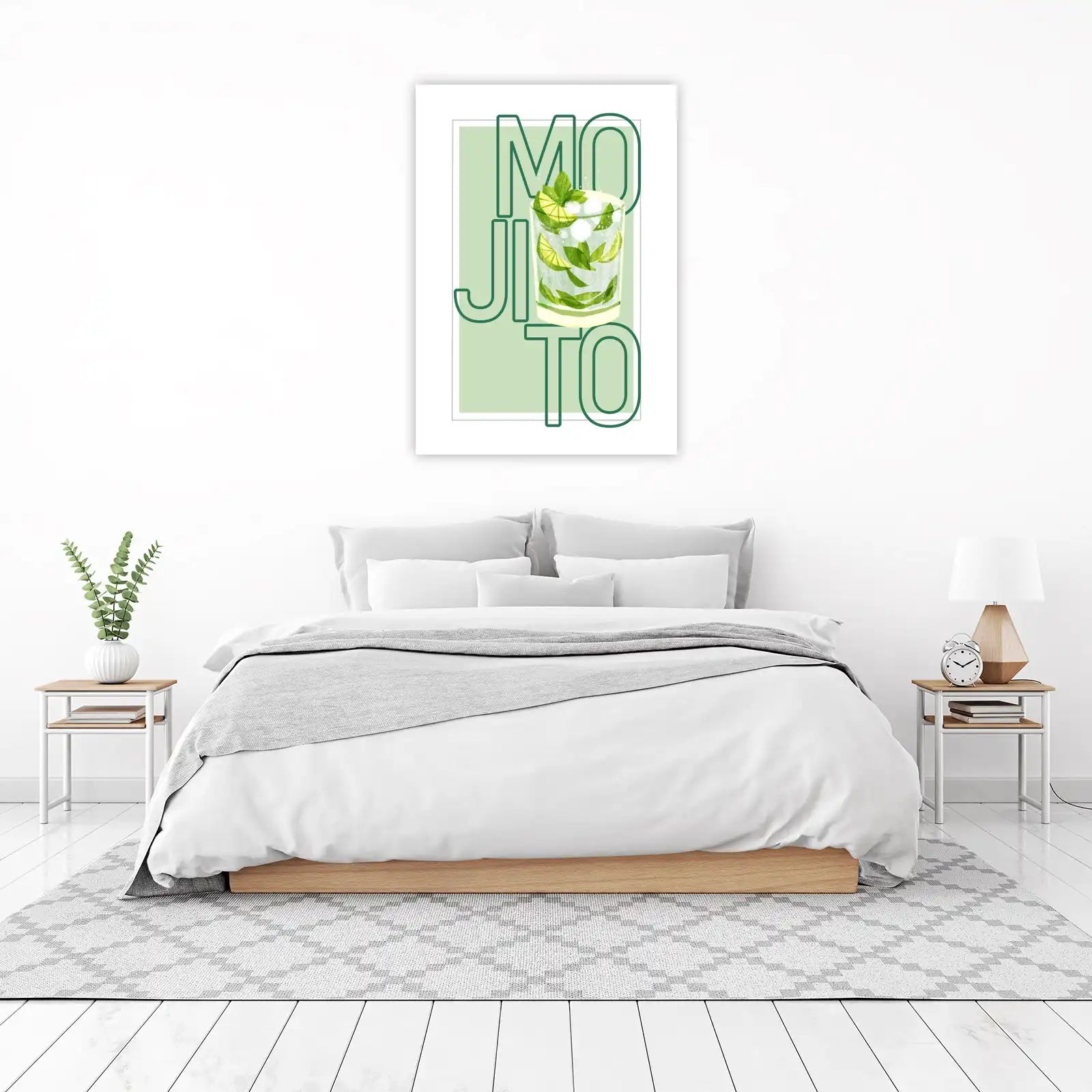 Refreshing Mojito Cocktail Art Wall Art