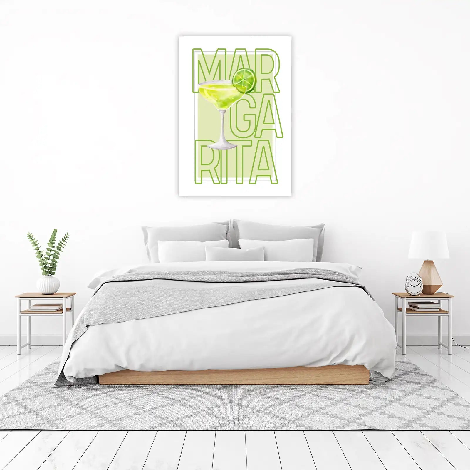 Margarita Vibes Watercolor Wall Art