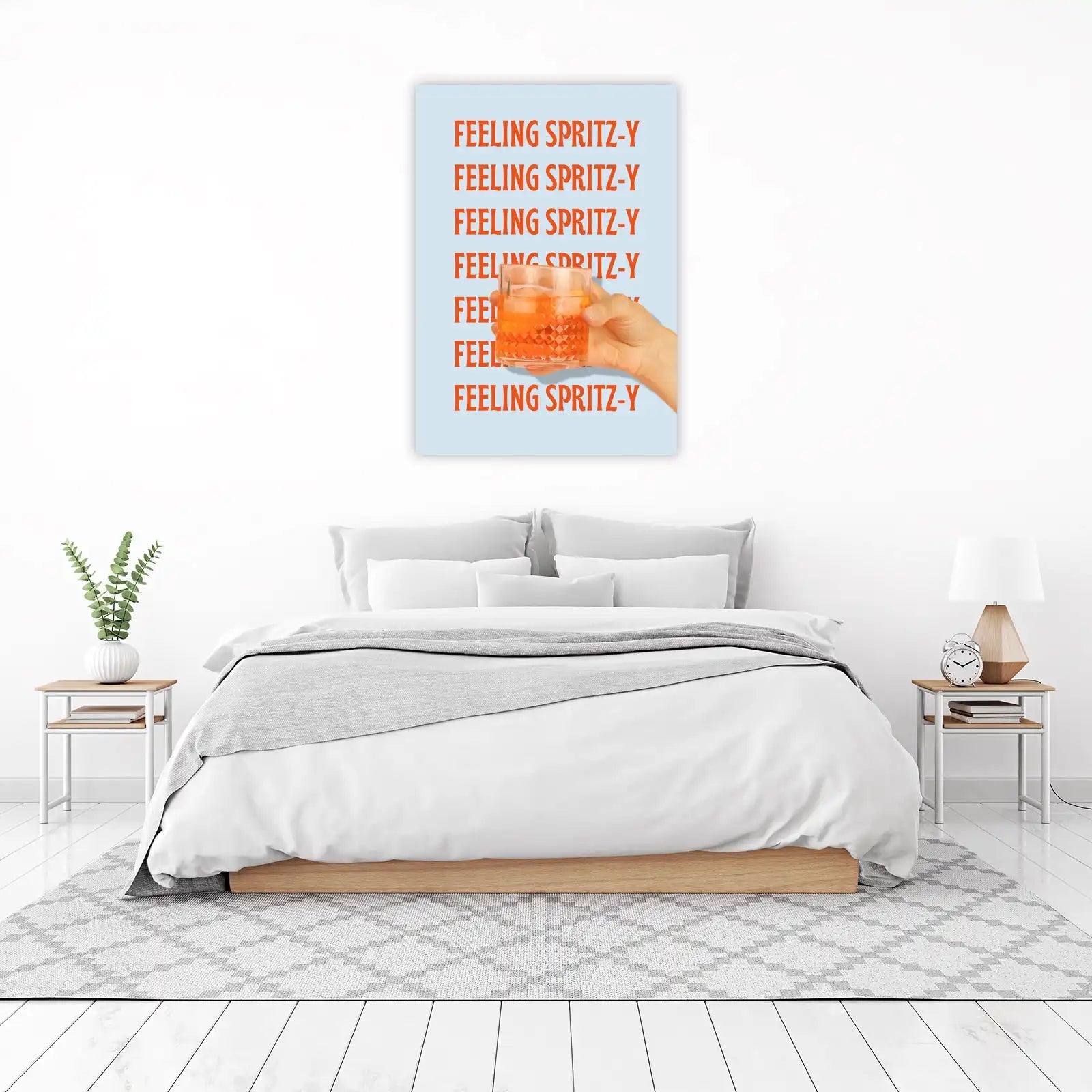 Feeling Spritzy Orange Drink Wall Art