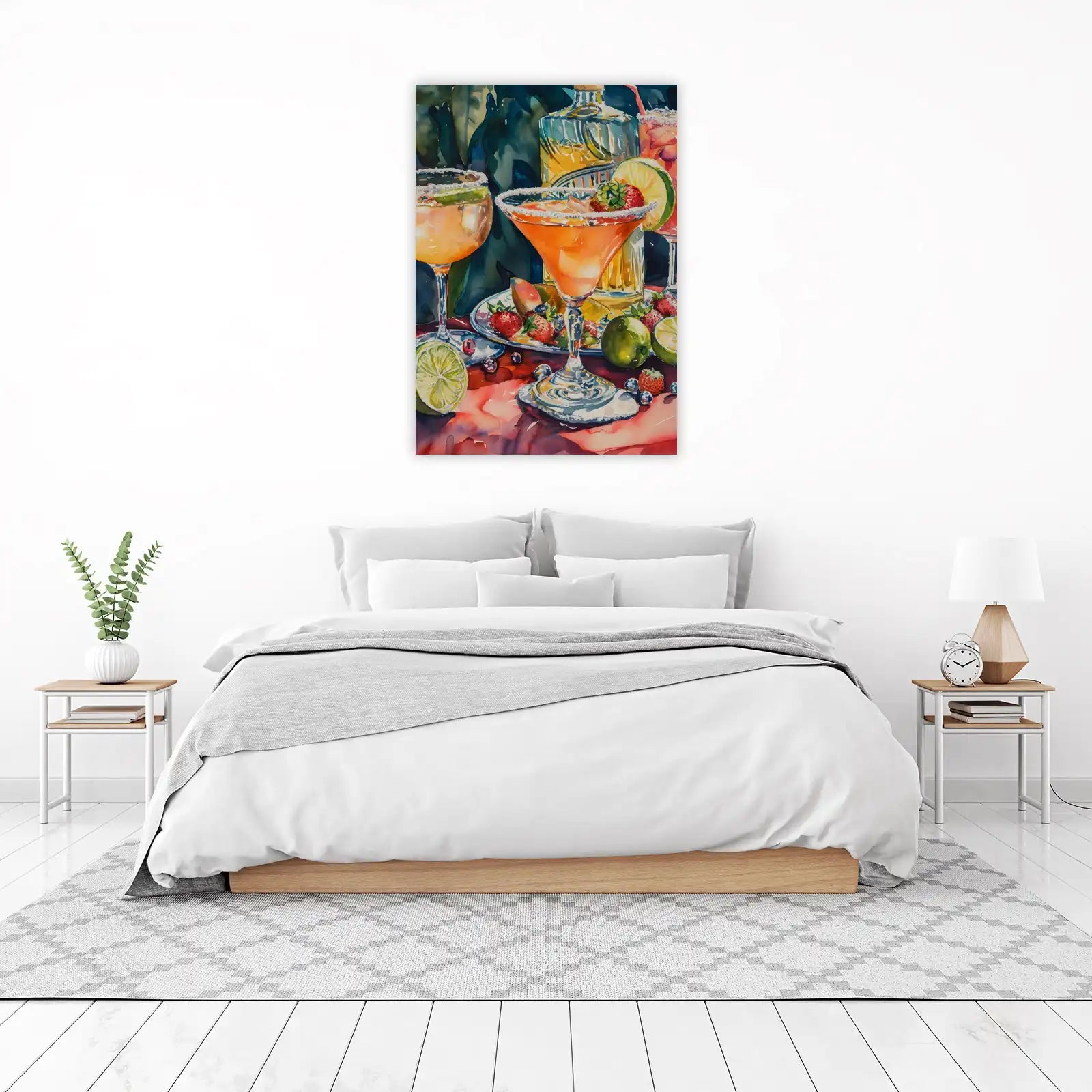 Vibrant Cocktail Summer Fiesta Wall Art