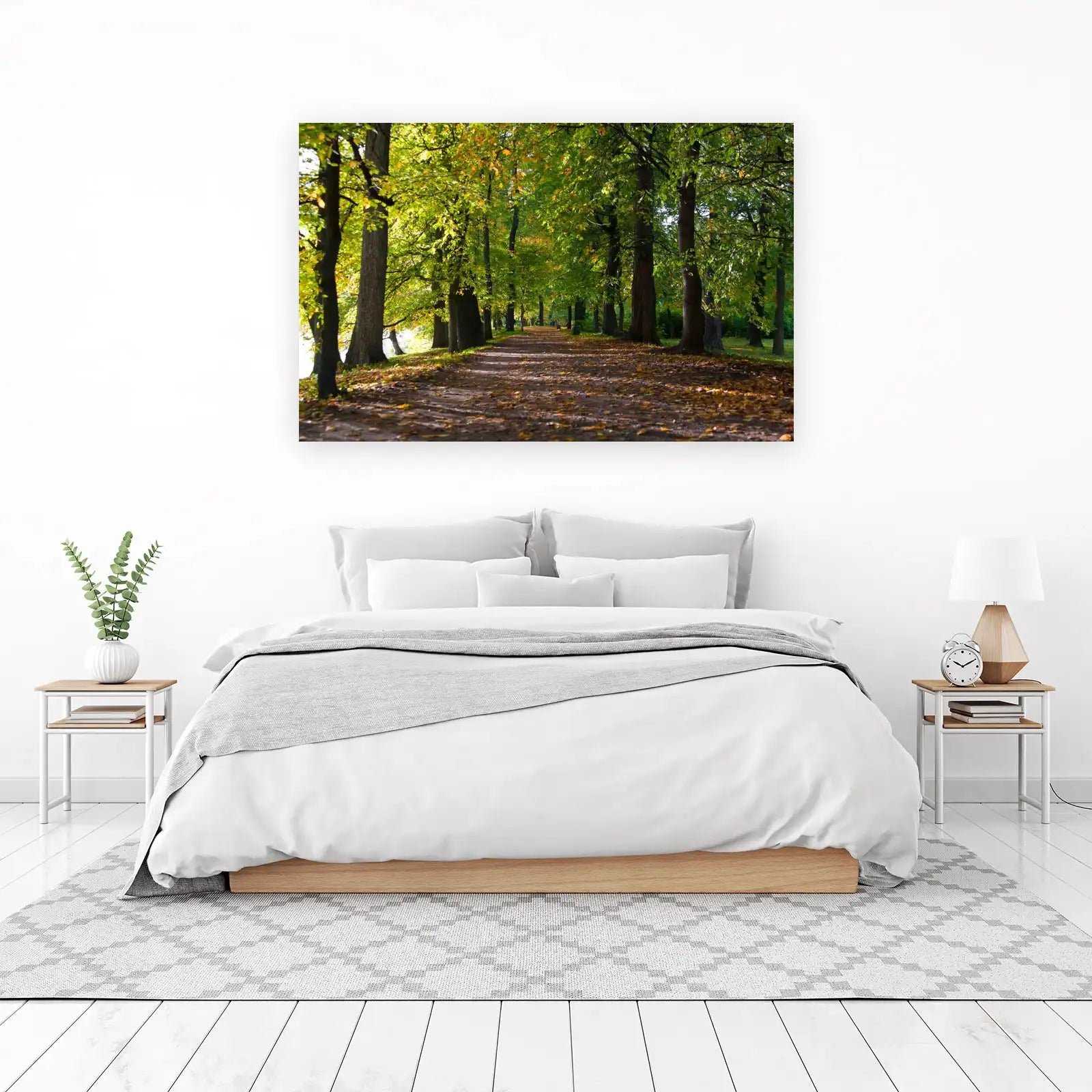 Enchanting Forest Path Autumn Wall Art