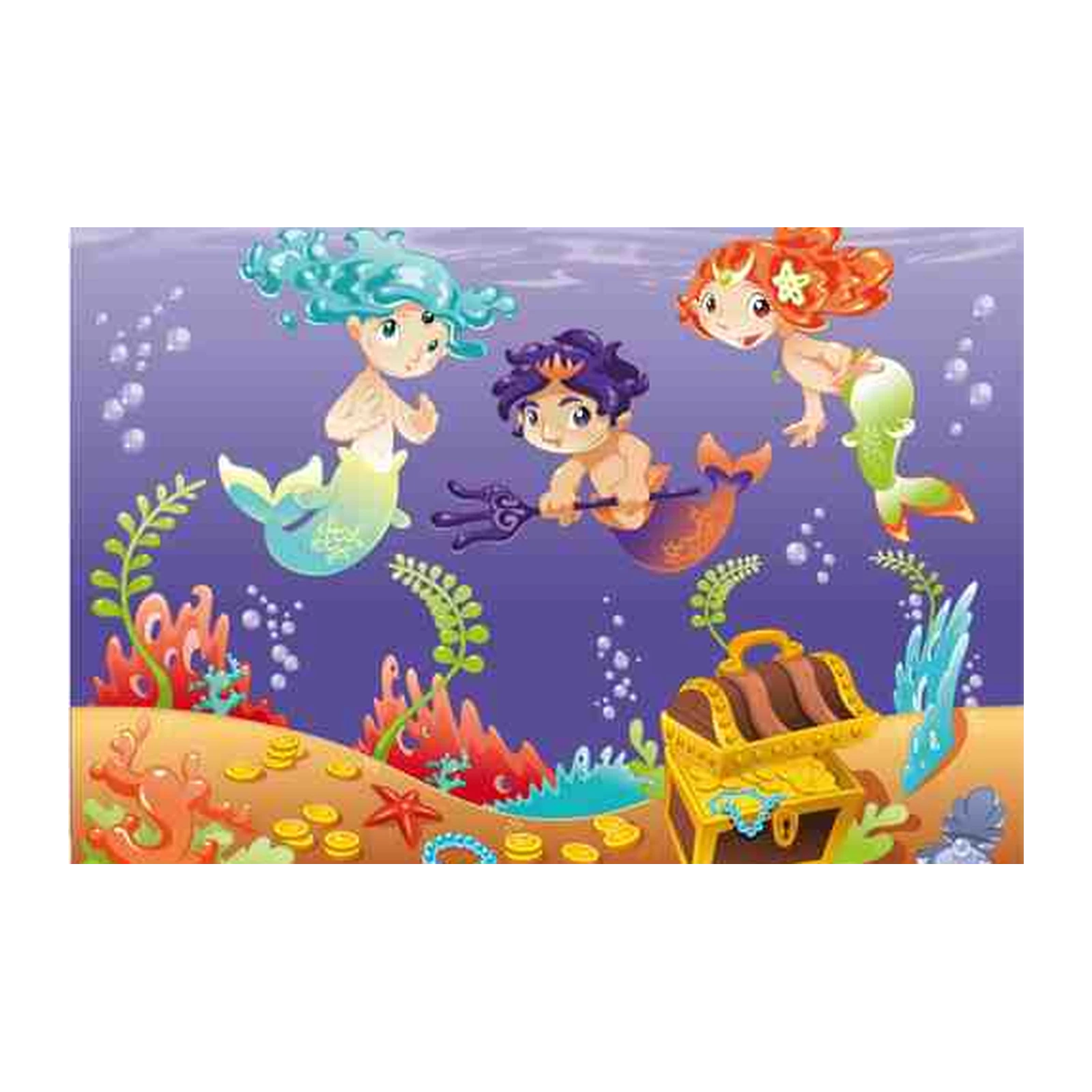 Magical Mermaid Adventure Wall Art