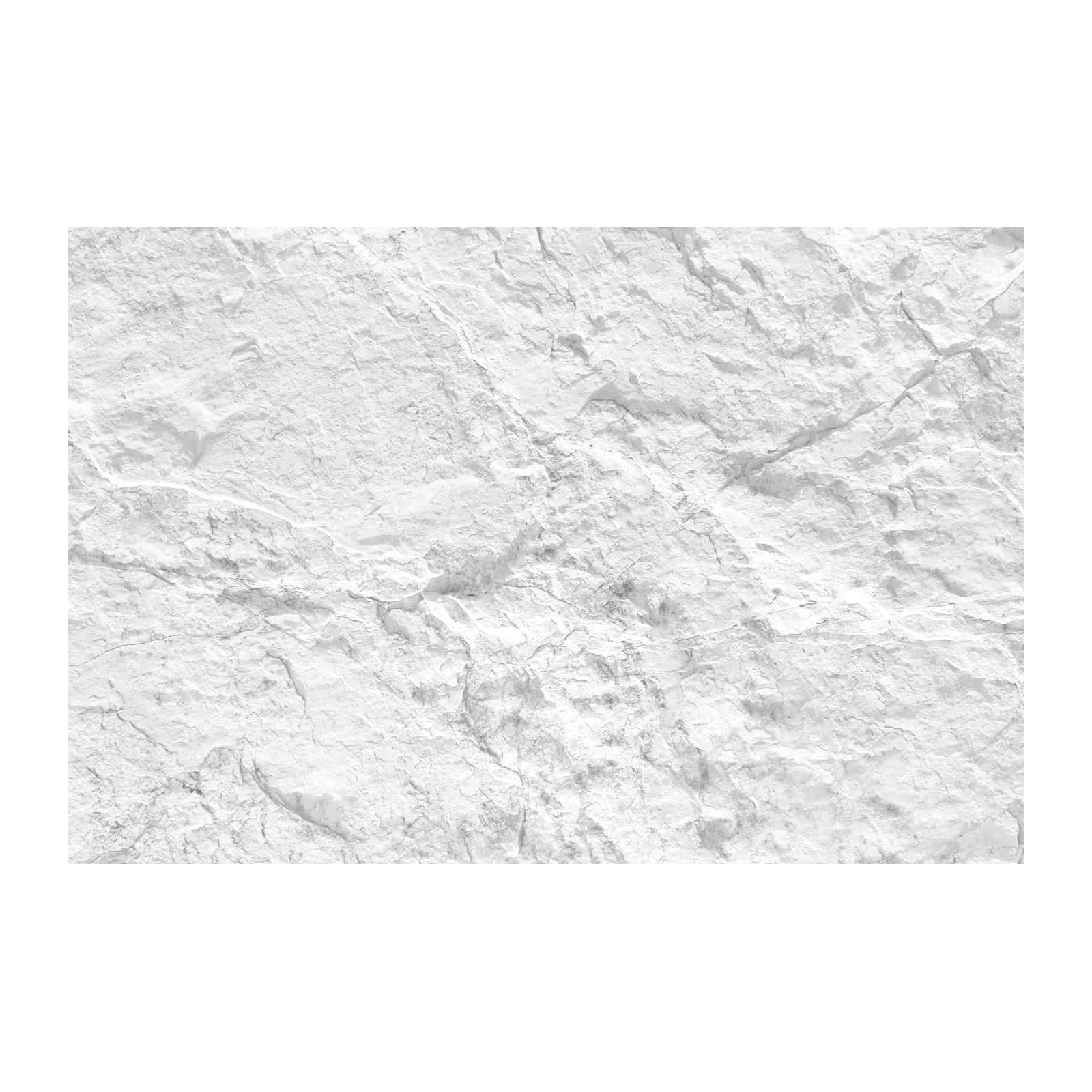 Textured White Rock Surface Wall Art