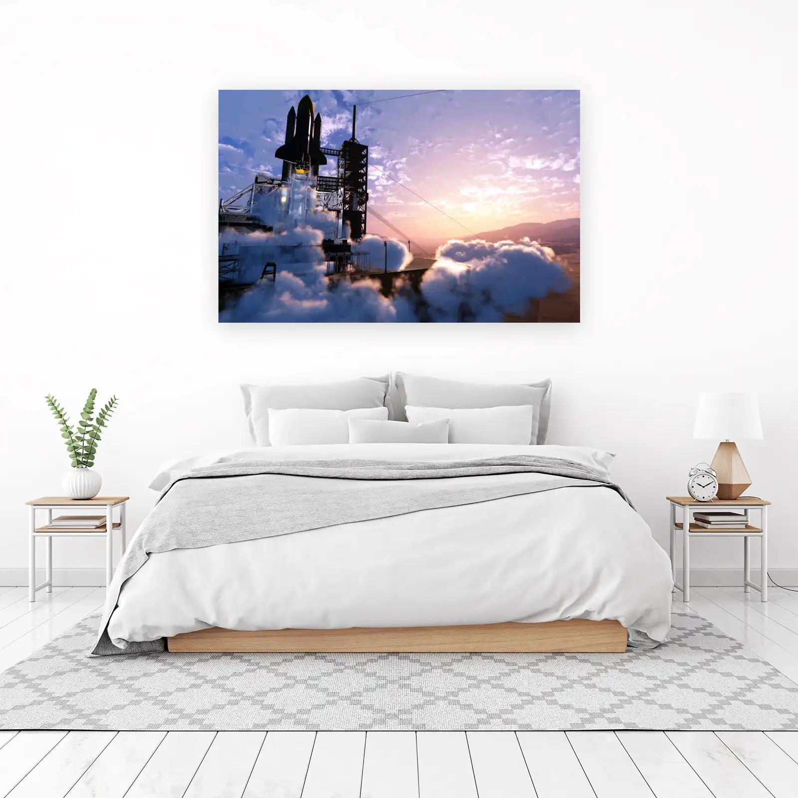 Space Shuttle Launch Wall Art