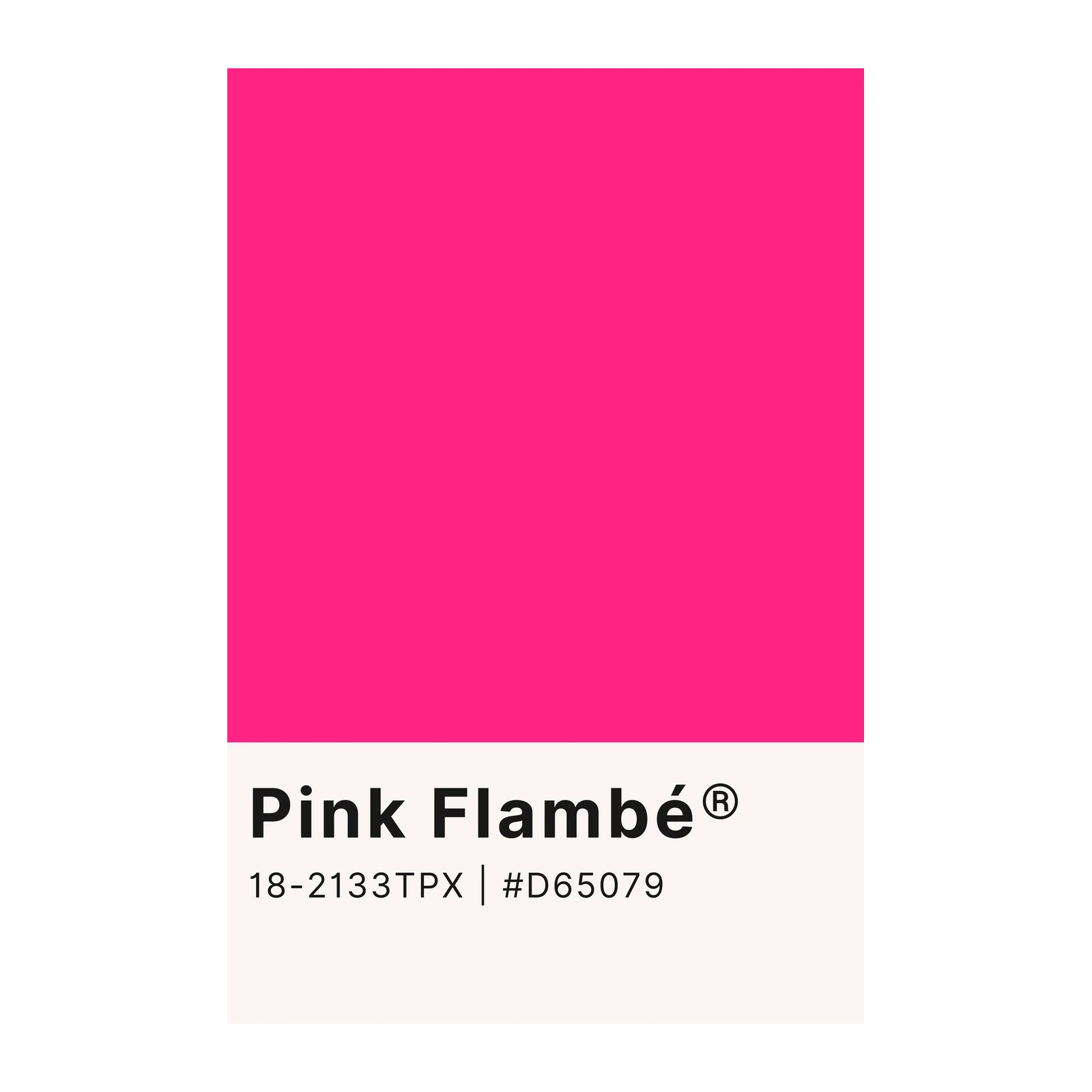 Vibrant Pink Flambé Abstract Wall Art