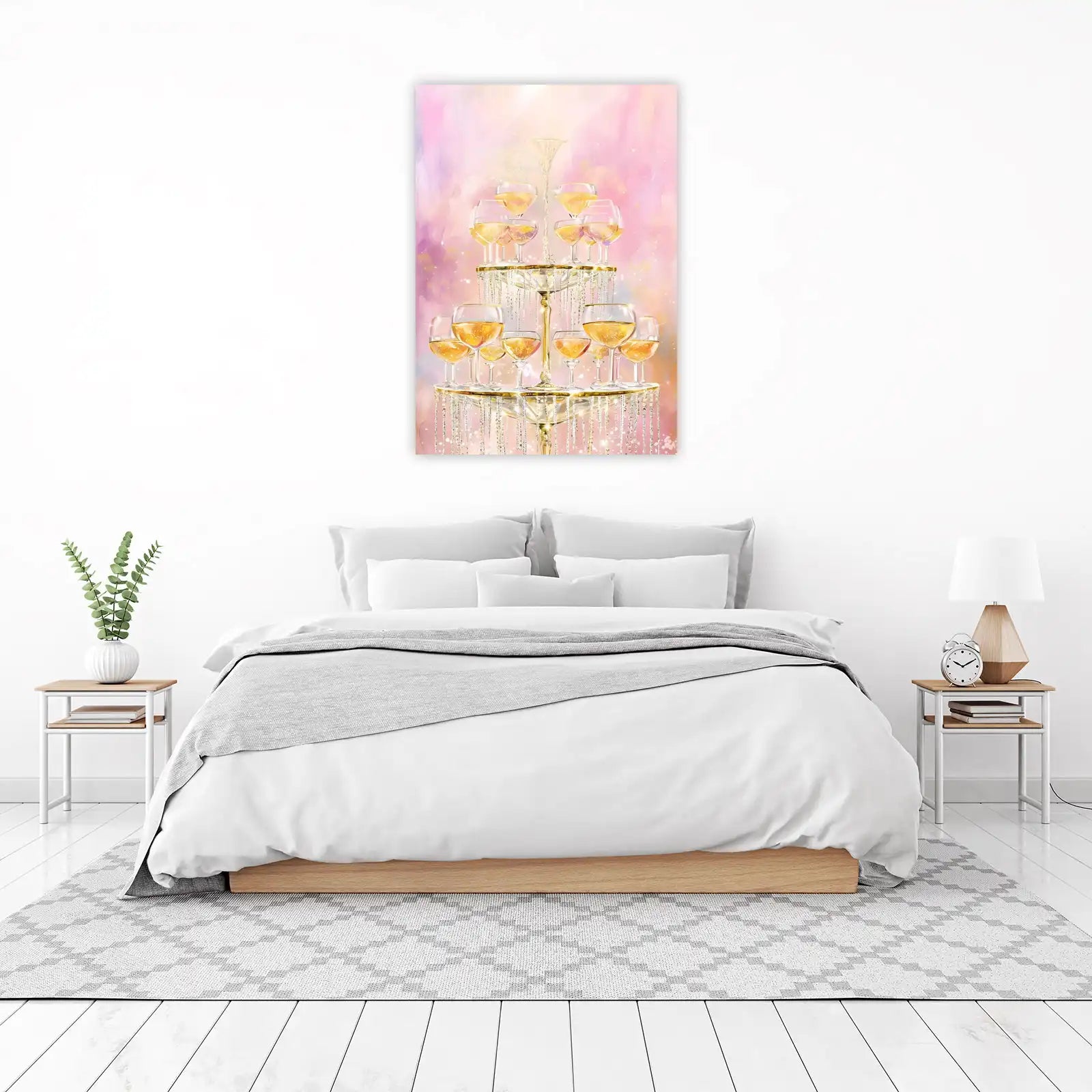 Champagne Celebration Wall Art Wall Art
