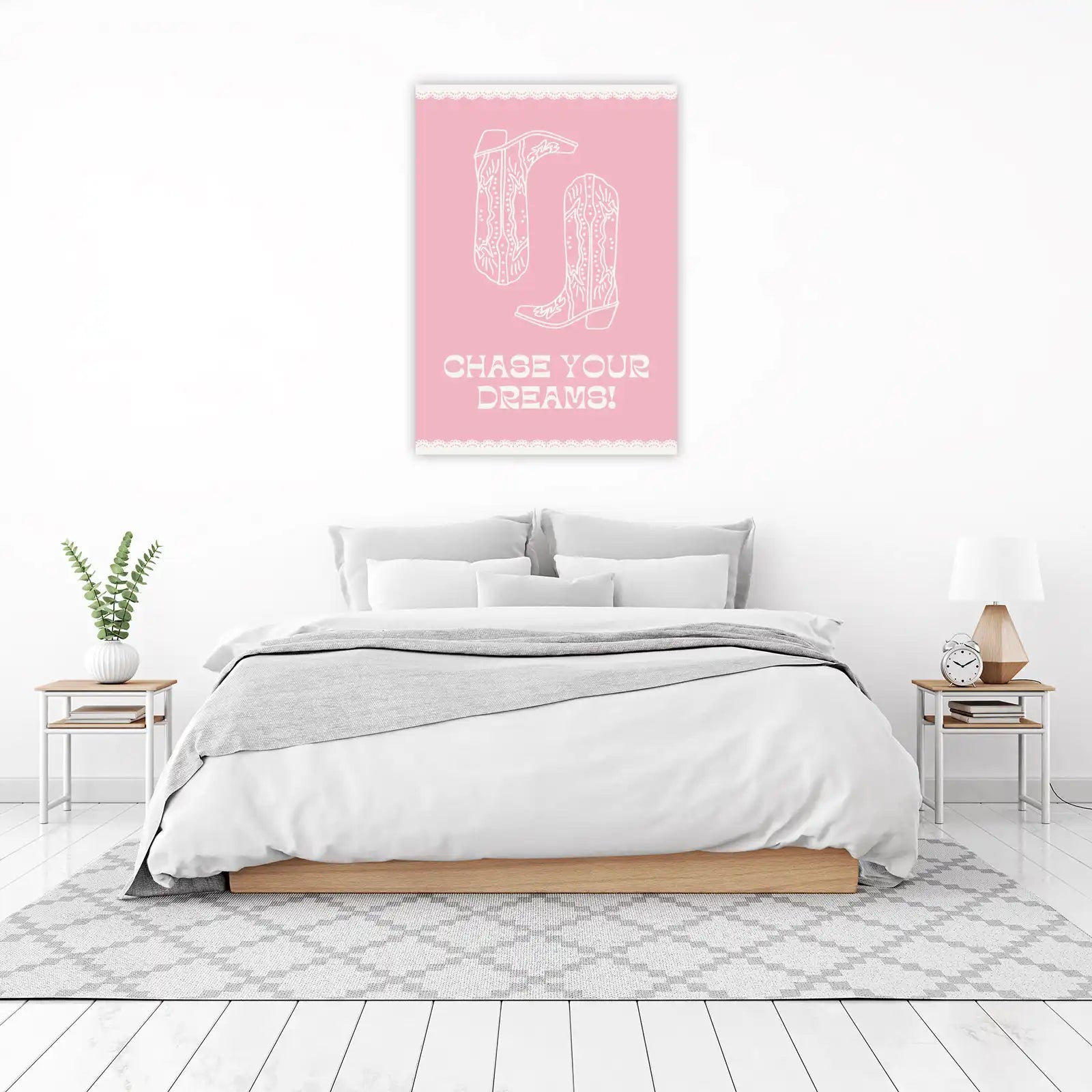 Cowgirl Boots Dream Wall Art