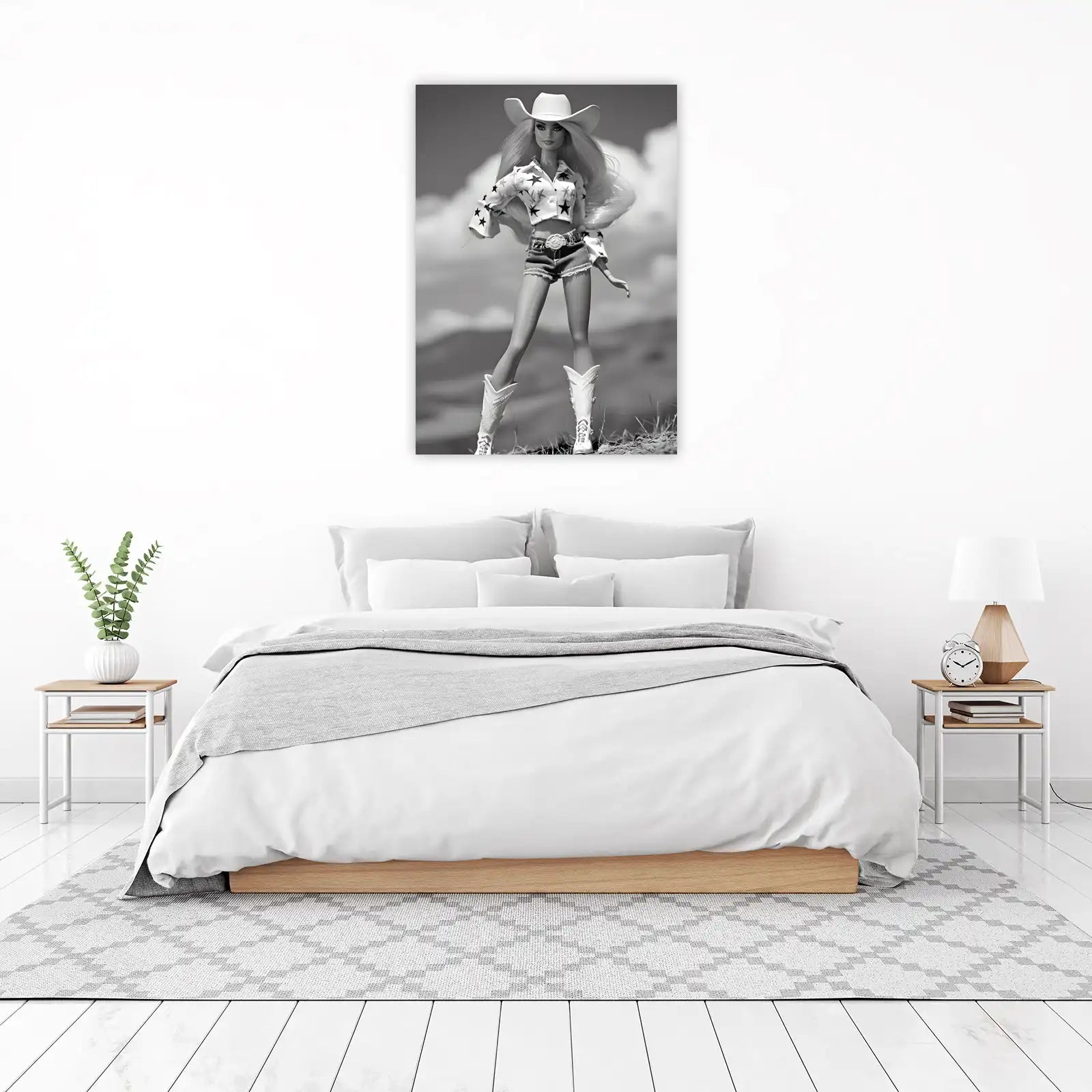 Cowgirl Star Fashion Wall Art