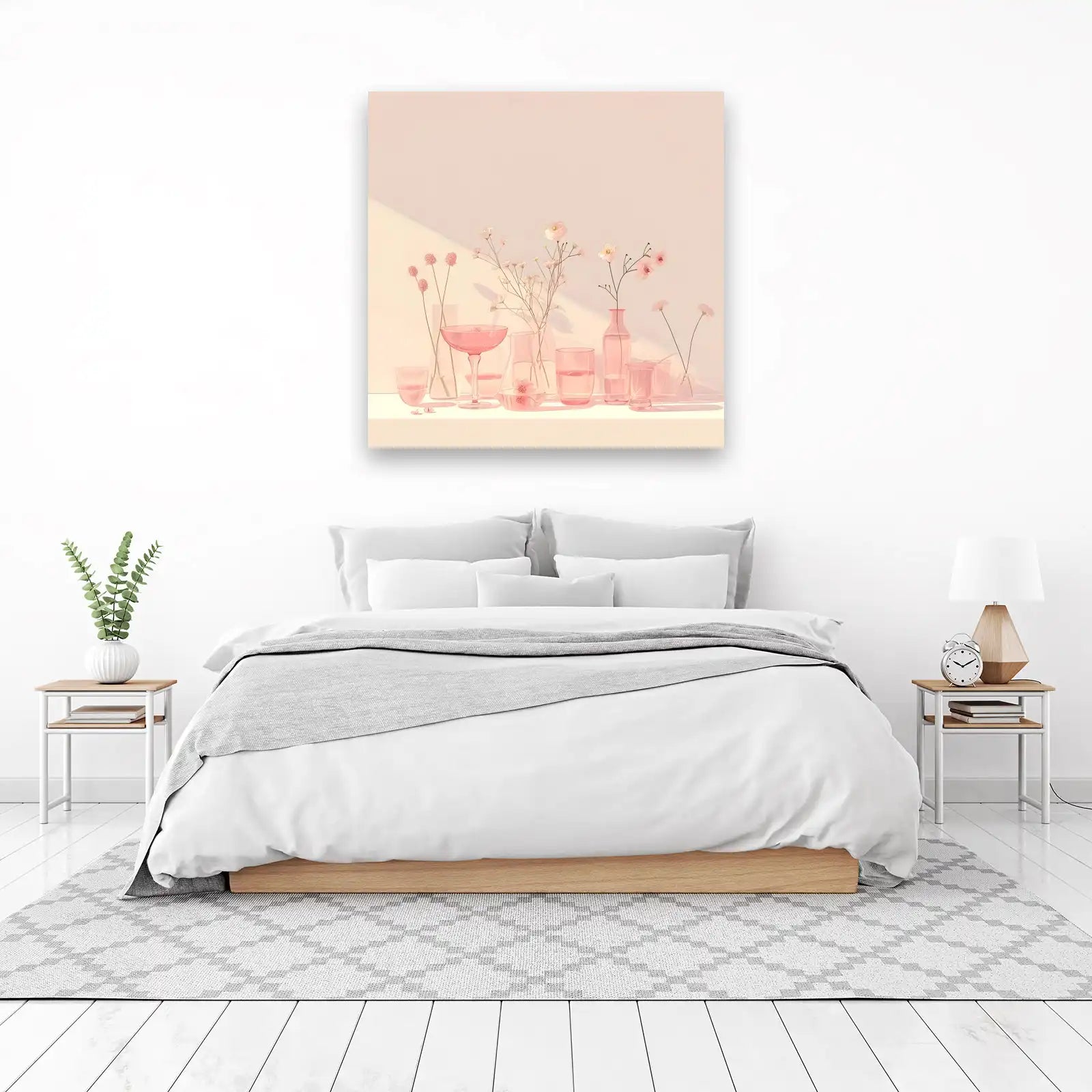Pastel Floral Still Life Wall Art