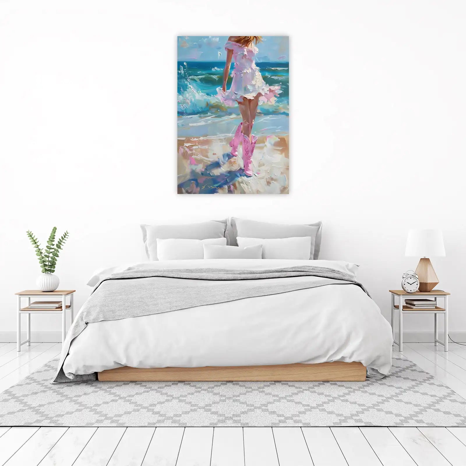 Coastal Cowgirl Dream Wall Art