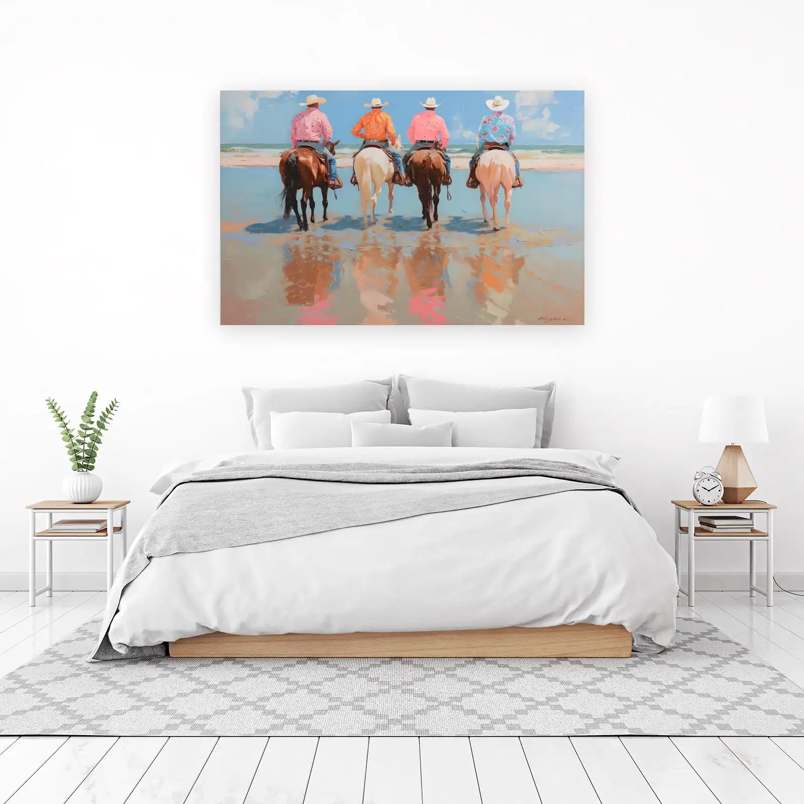 Coastal Cowboys Beach Ride Wall Art