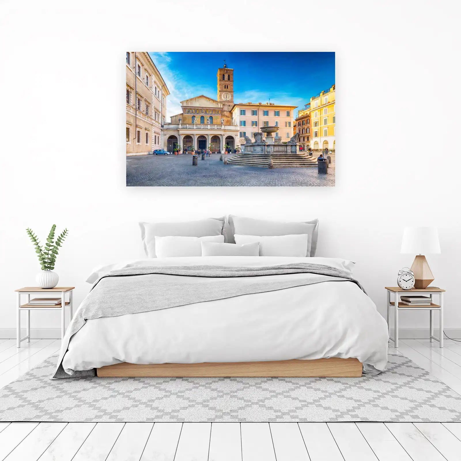Rome Piazza Santa Maria Wall Art