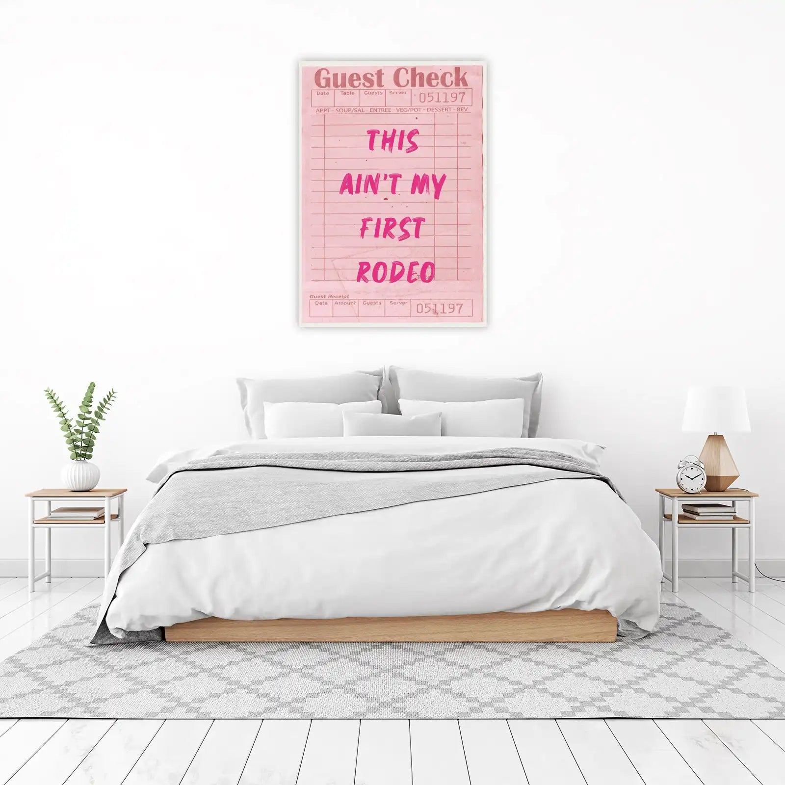 This Ain't My First Rodeo Funny Quote Wall Art
