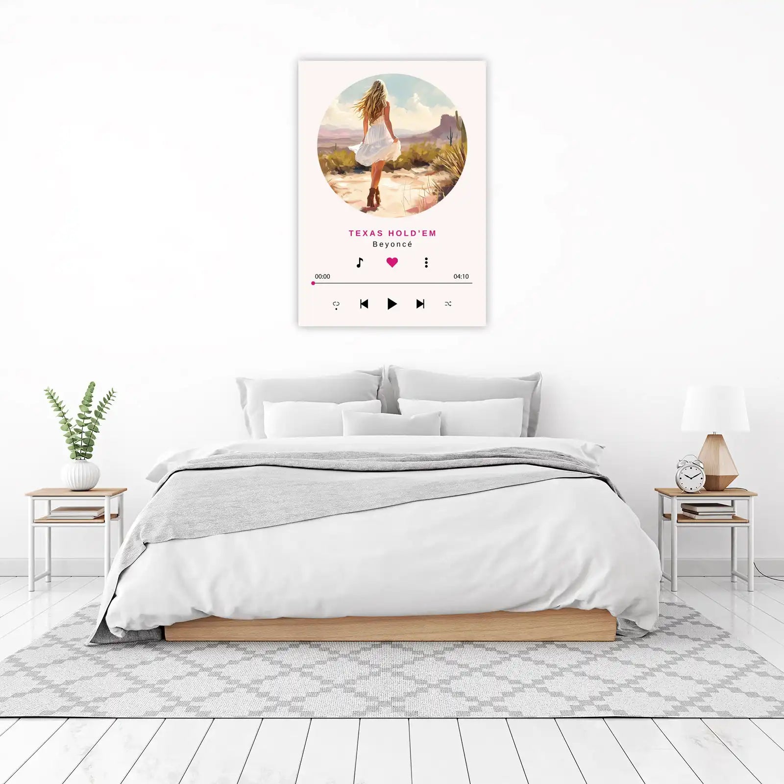 Beyoncé Texas Hold'em Desert Vibes Wall Art