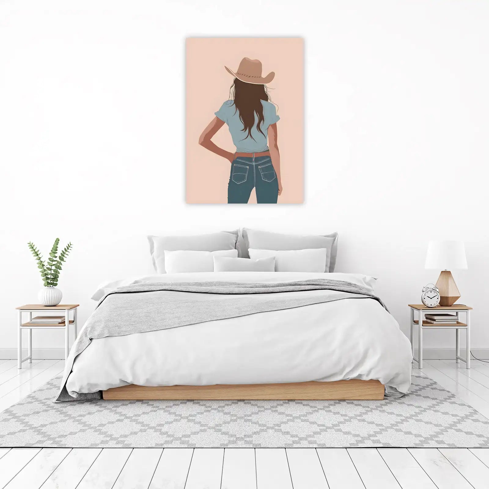 Cowgirl Style Boho Western Wall Art