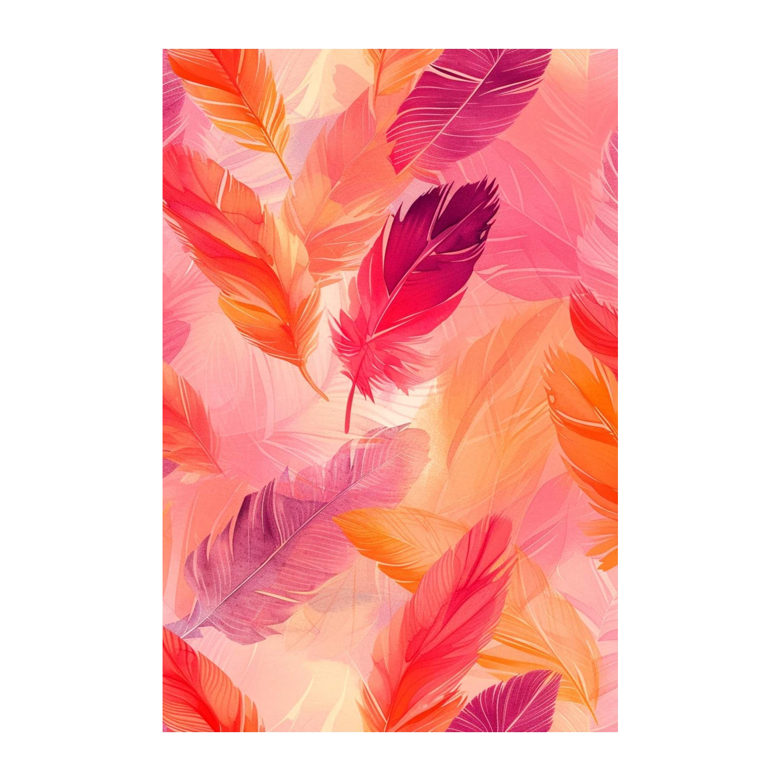 Vibrant Feather Dreamcatcher Wall Art
