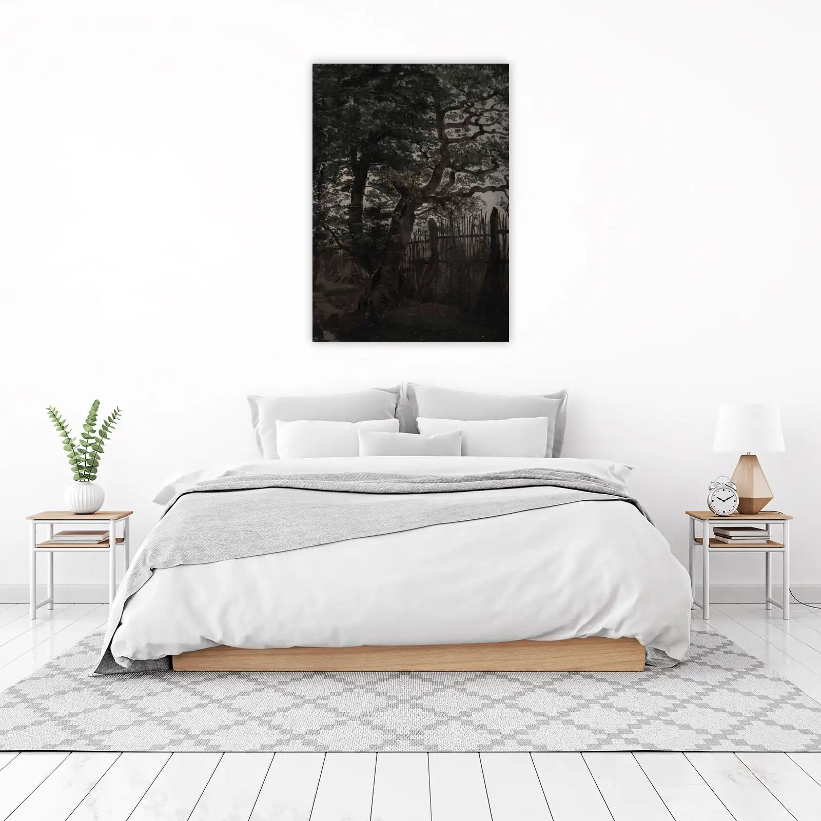 Gothic Forest Mystique Wall Art