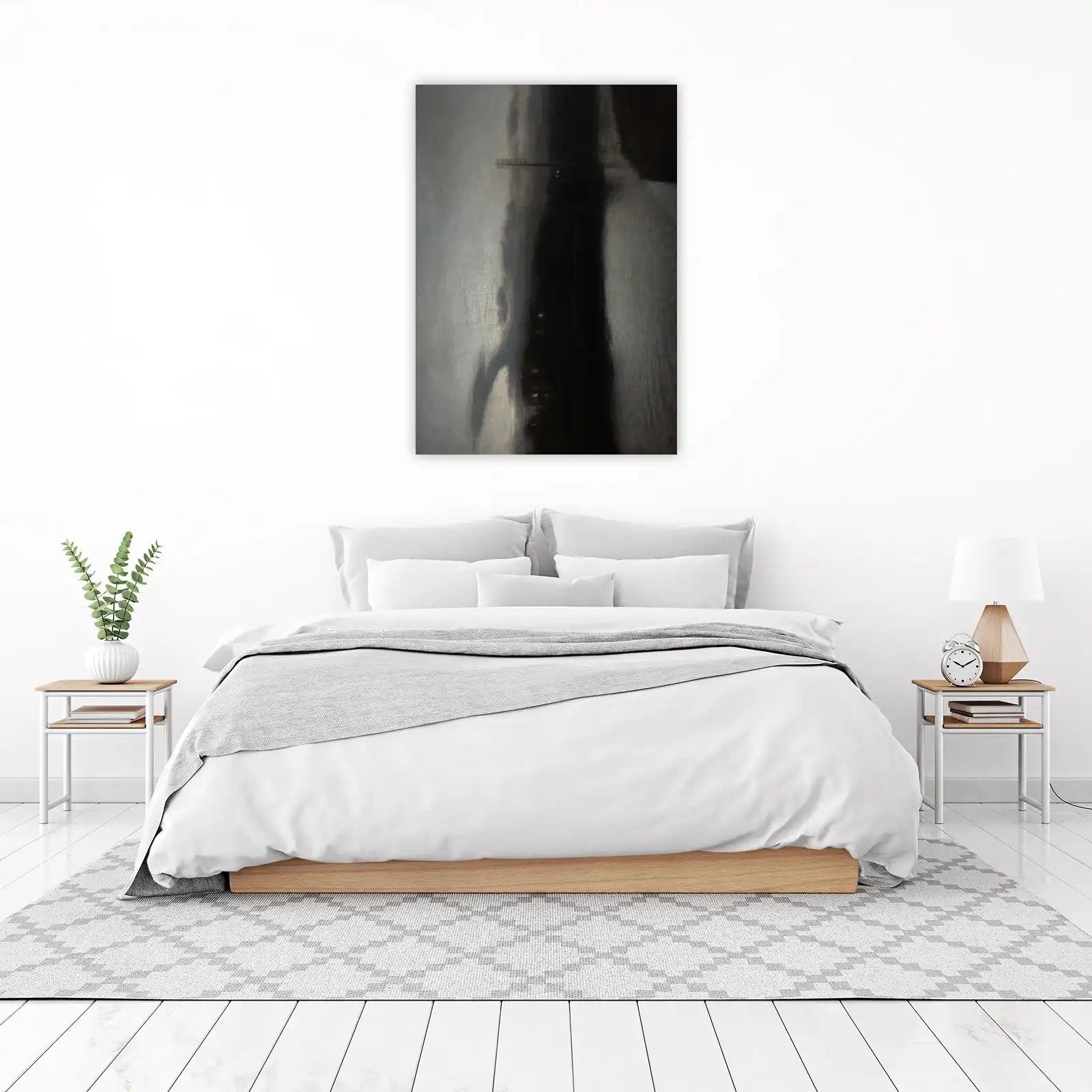 Moody Abstract Landscape Wall Art