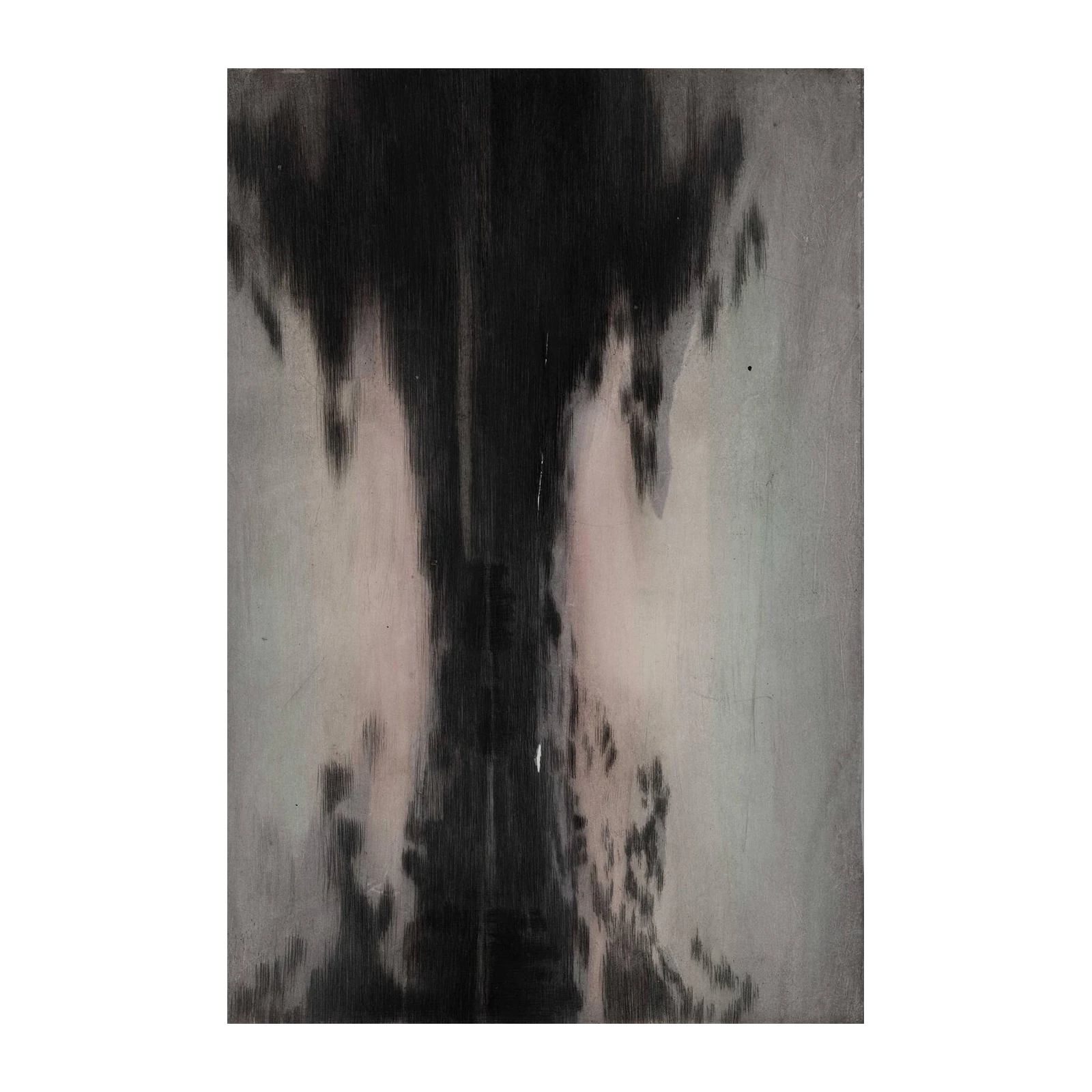 Abstract Charcoal & Grey Tones Wall Art