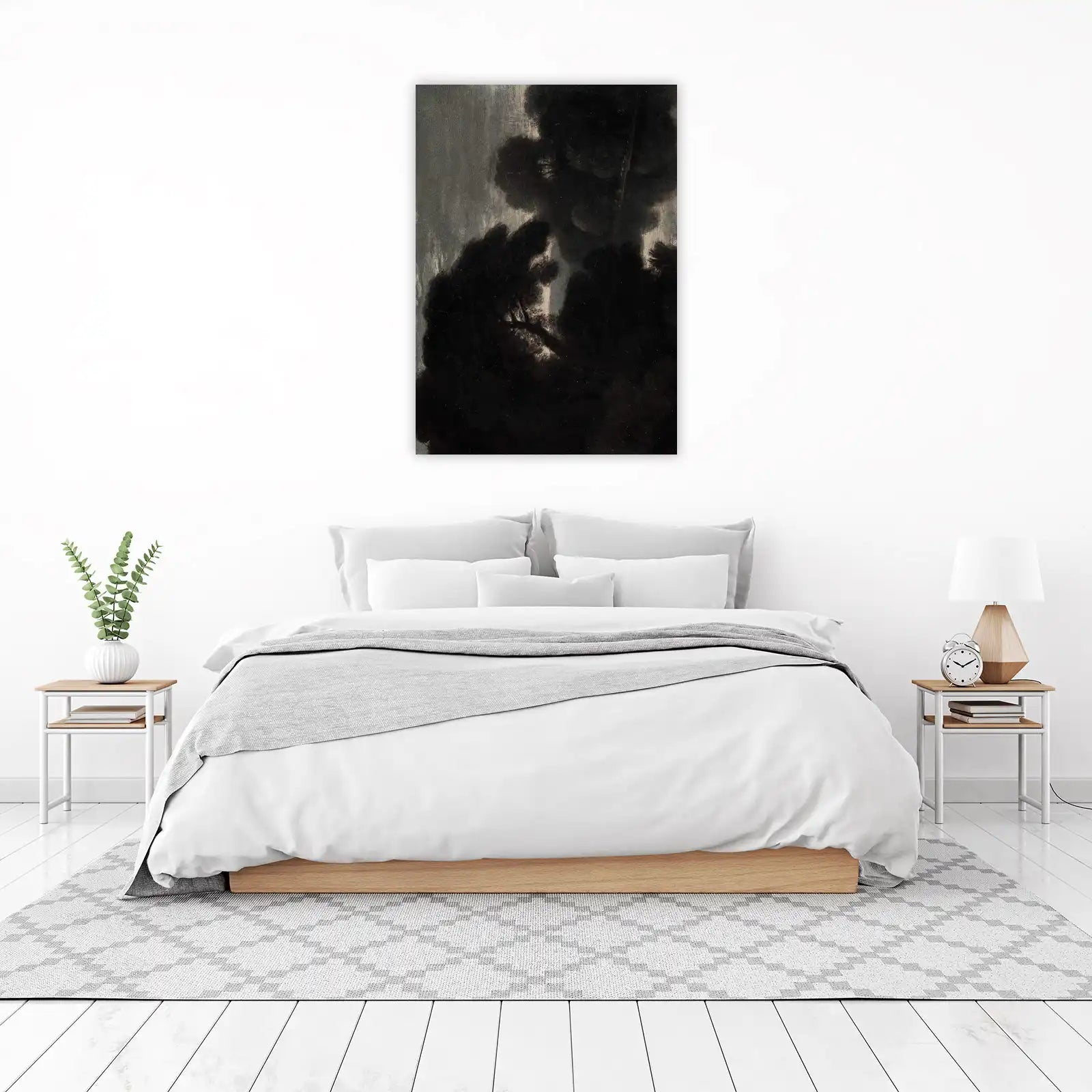 Dramatic Landscape Silhouette Wall Art